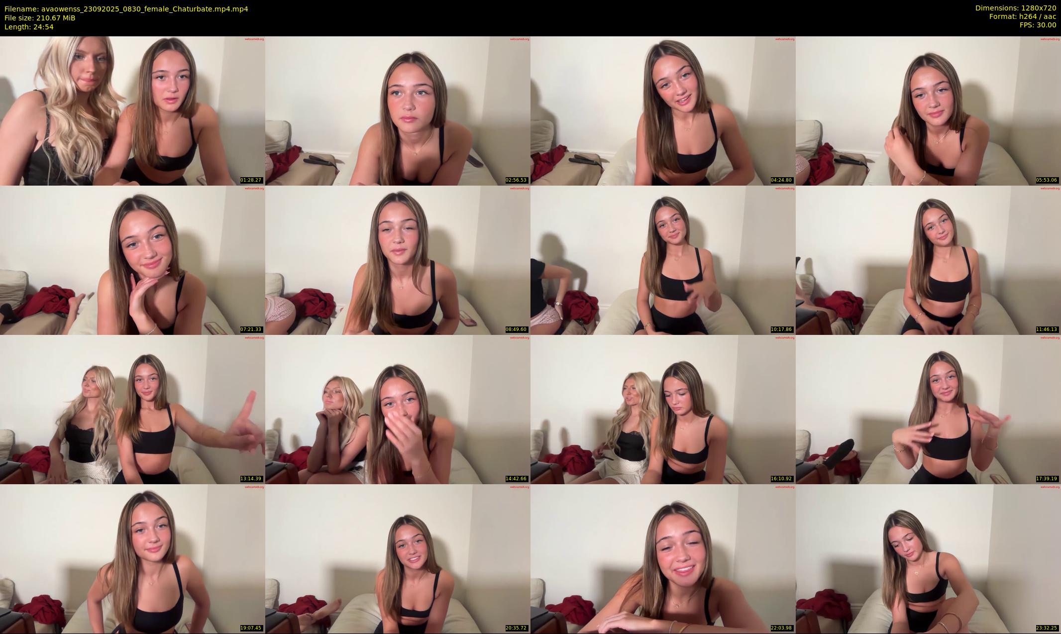 avaowenss — 25 minute Chaturbate female cam show recording, 720p, Sep 23, 2025