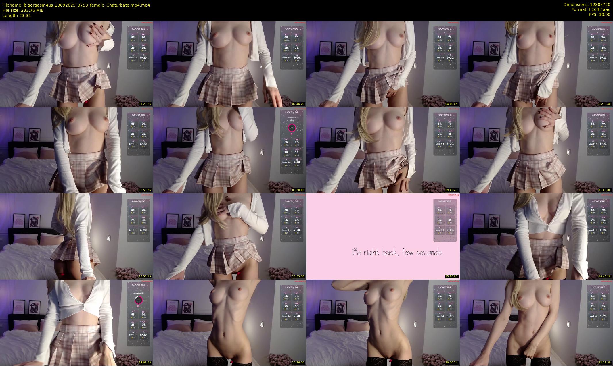 bigorgasm4us — 24 minute Chaturbate female cam show recording, 720p, Sep 23, 2025