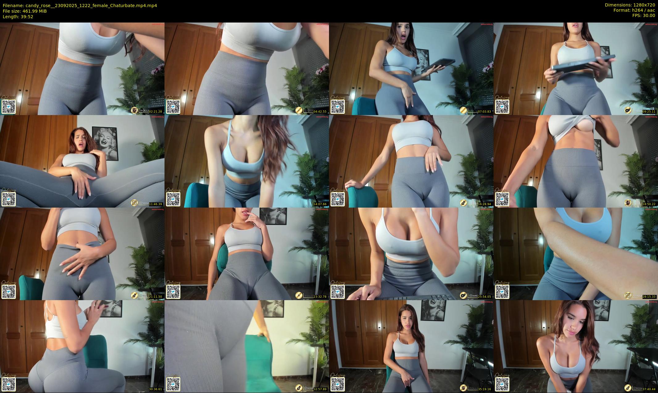candy_rose_ — 40 minute Chaturbate female cam show recording, 720p, Sep 23, 2025