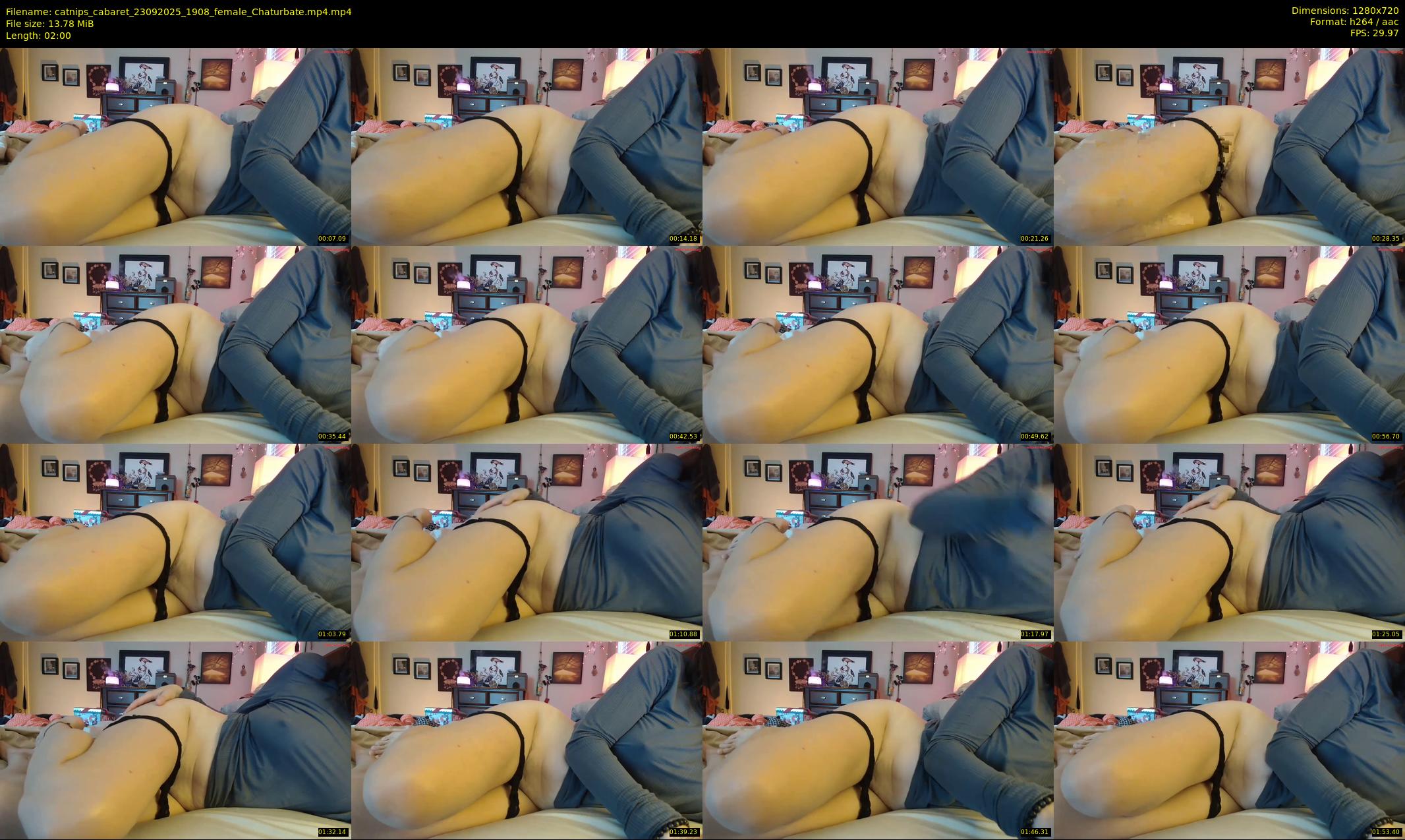 catnips_cabaret — 2 minute Chaturbate female cam show recording, 720p, Sep 23, 2025