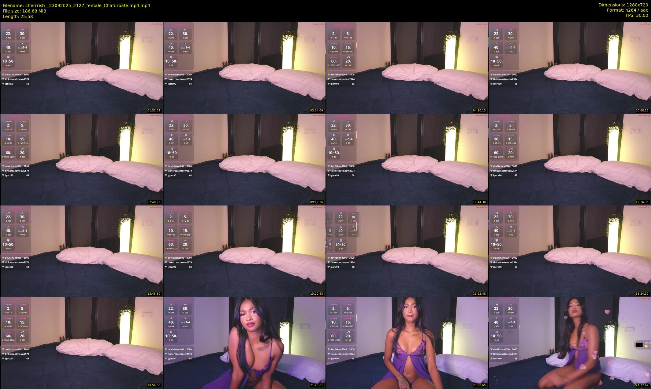 cherrrish_ — 26 minute Chaturbate female cam show recording, 720p, Sep 23, 2025
