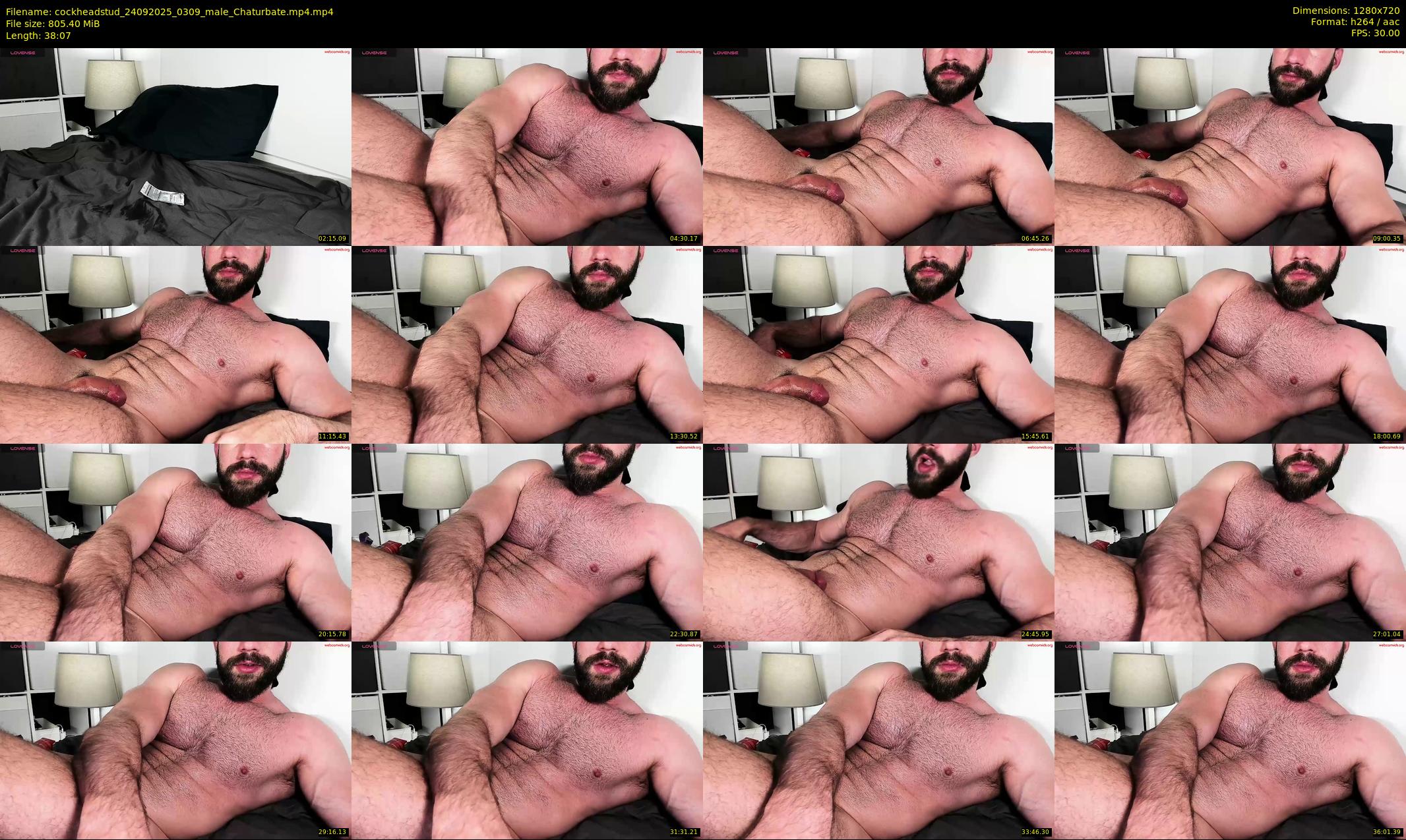 cockheadstud — 39 minute Chaturbate male cam show recording, 720p, Sep 24, 2025