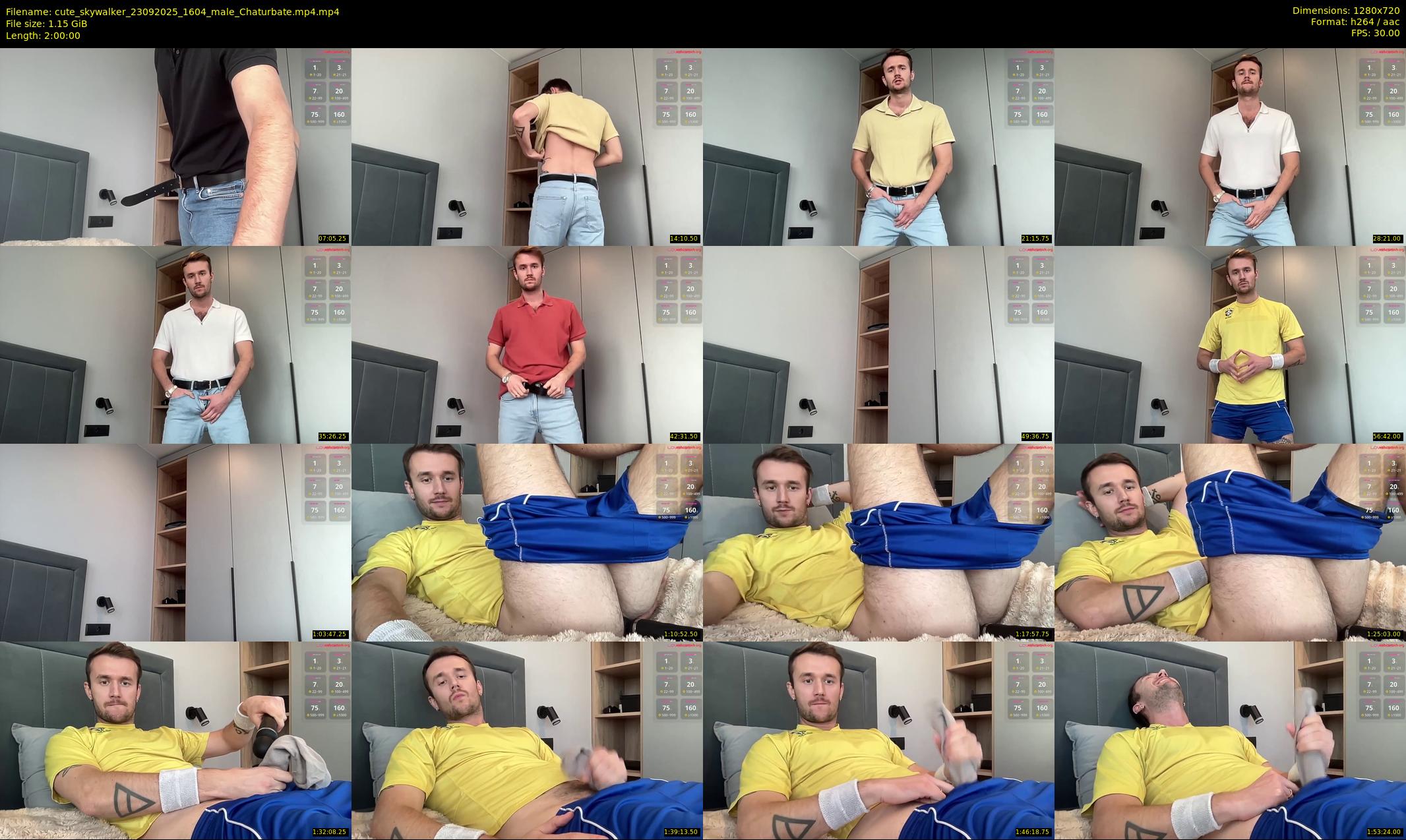 cute_skywalker — 120 minute Chaturbate male cam show recording, 720p, Sep 23, 2025