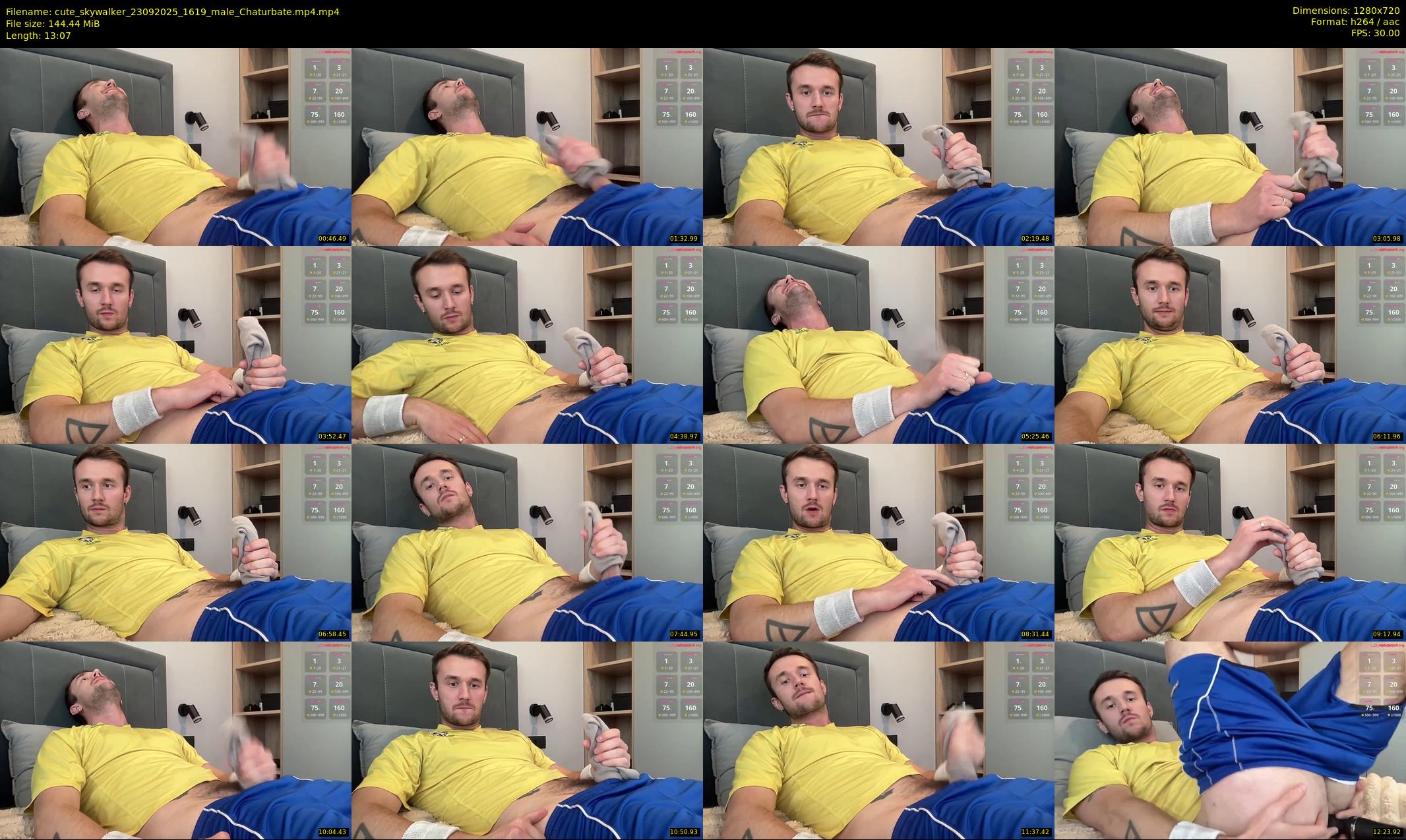 cute_skywalker — 14 minute Chaturbate male cam show recording, 720p, Sep 23, 2025