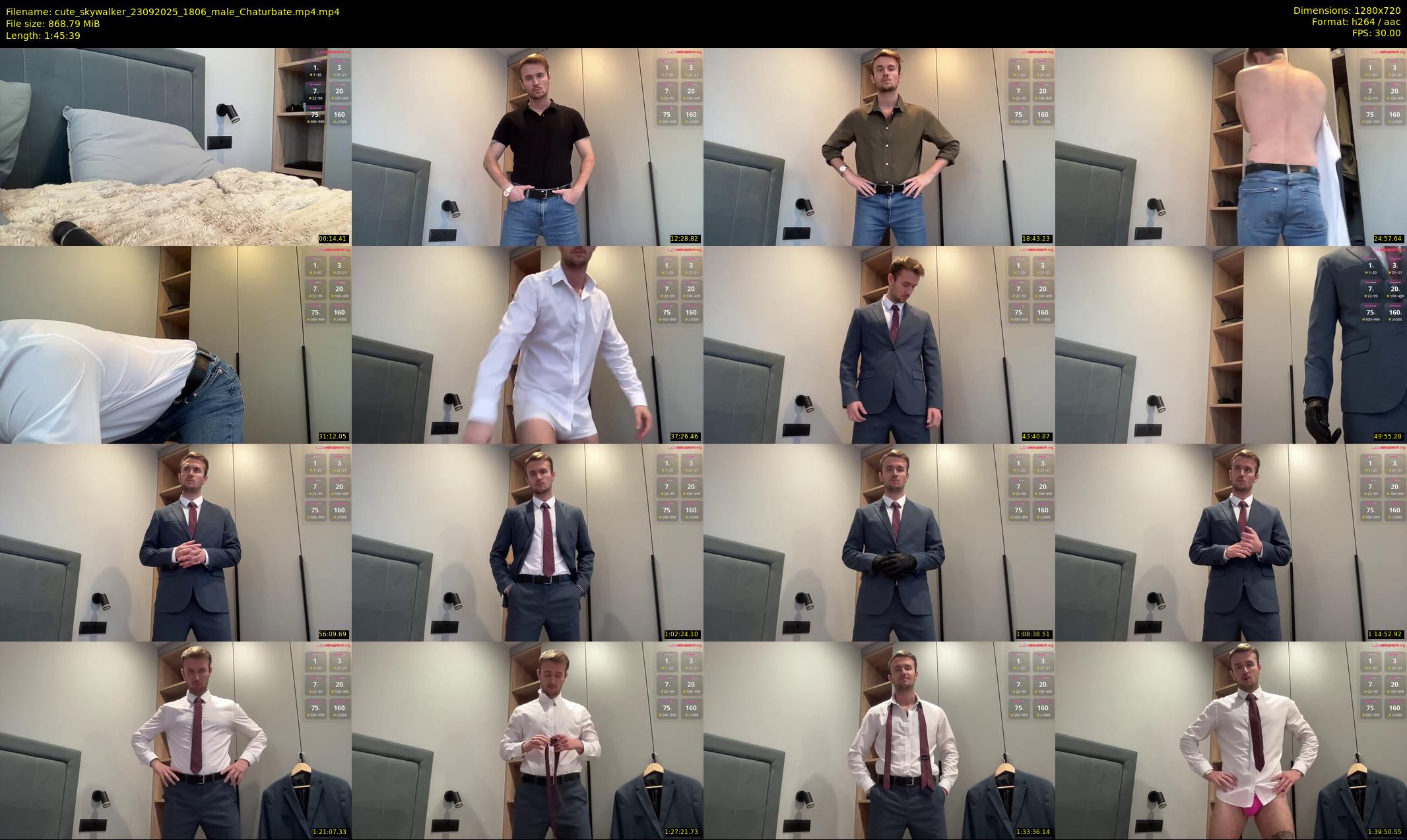 cute_skywalker — 106 minute Chaturbate male cam show recording, 720p, Sep 23, 2025