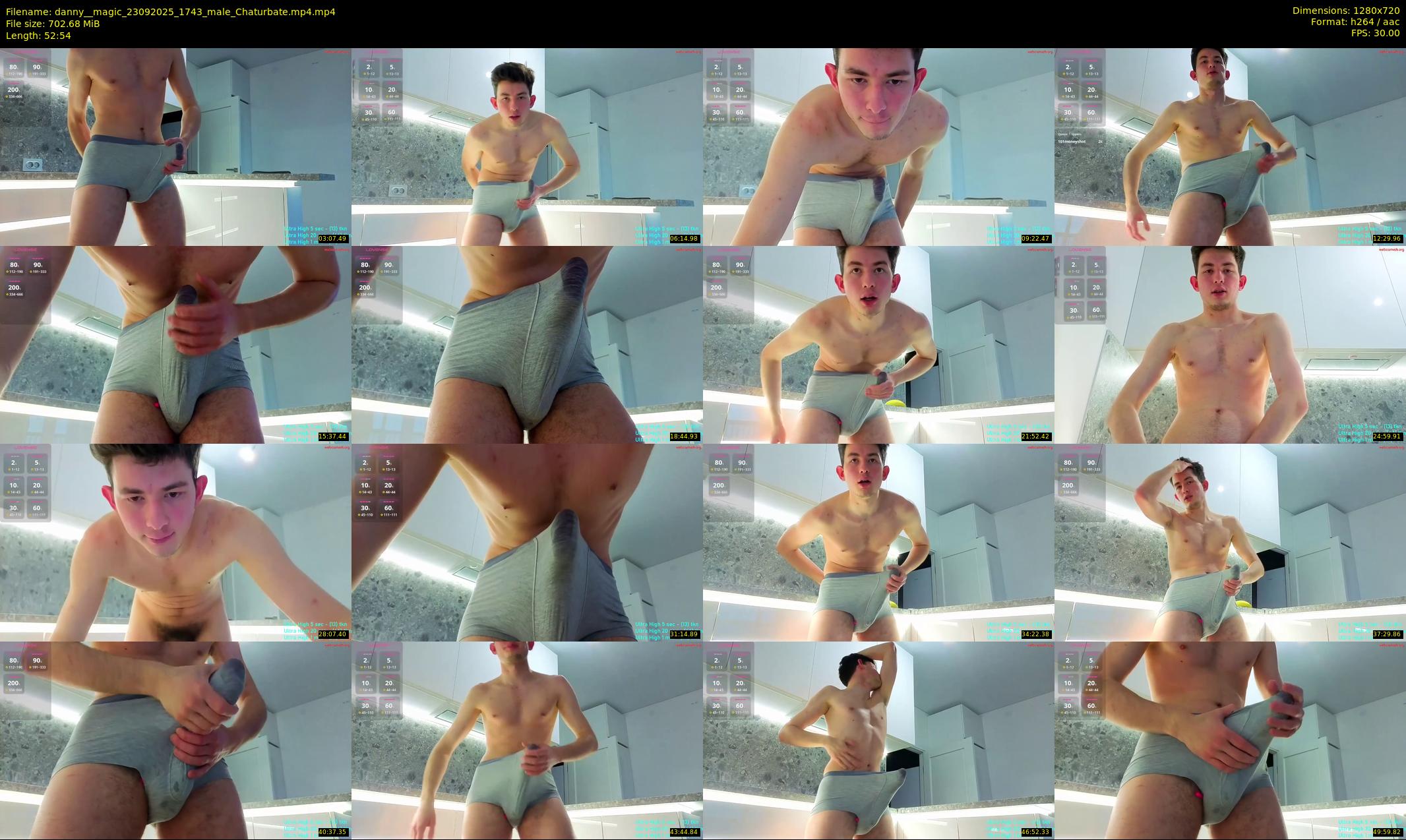 danny__magic — 53 minute Chaturbate male cam show recording, 720p, Sep 23, 2025