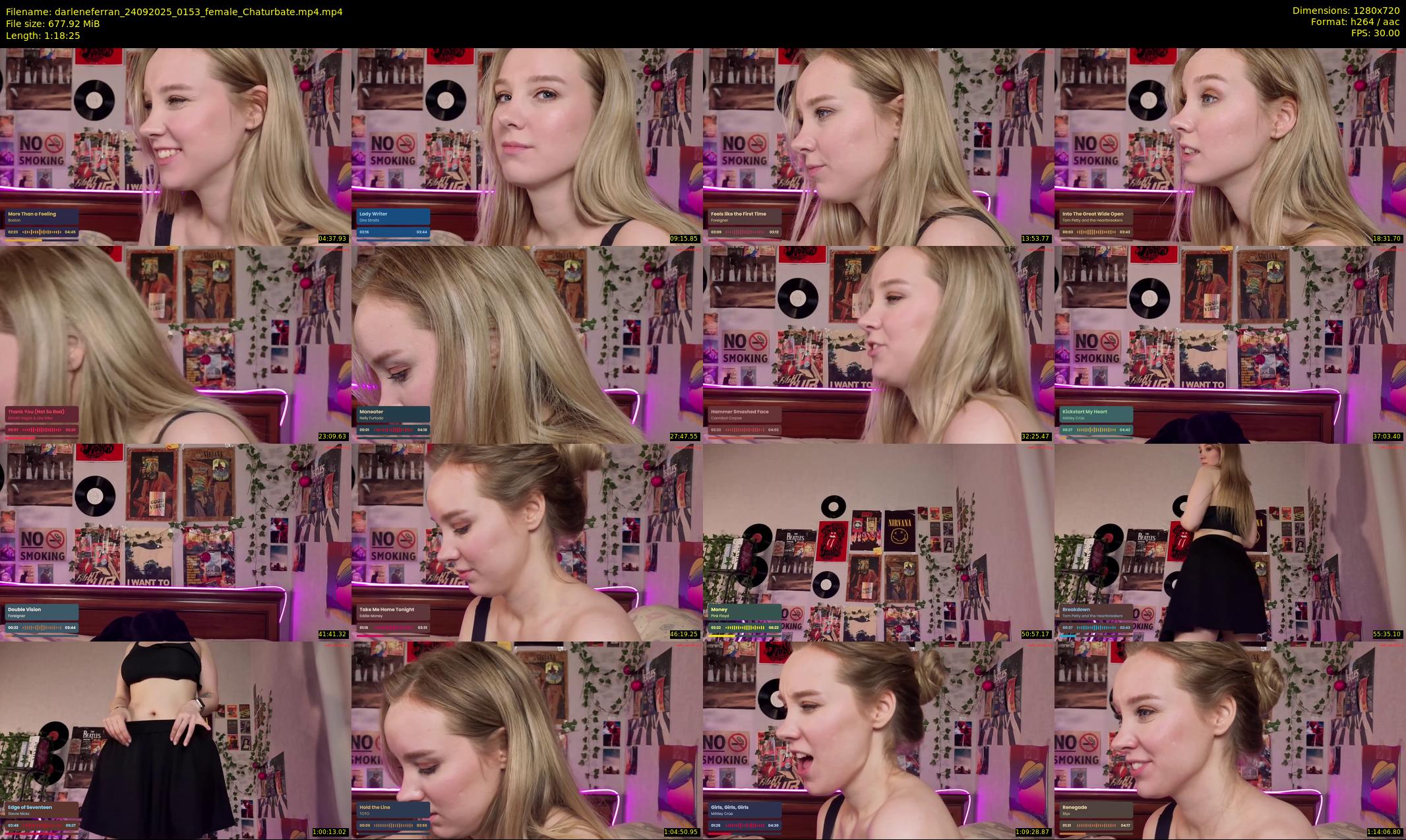darleneferran — 79 minute Chaturbate female cam show recording, 720p, Sep 24, 2025