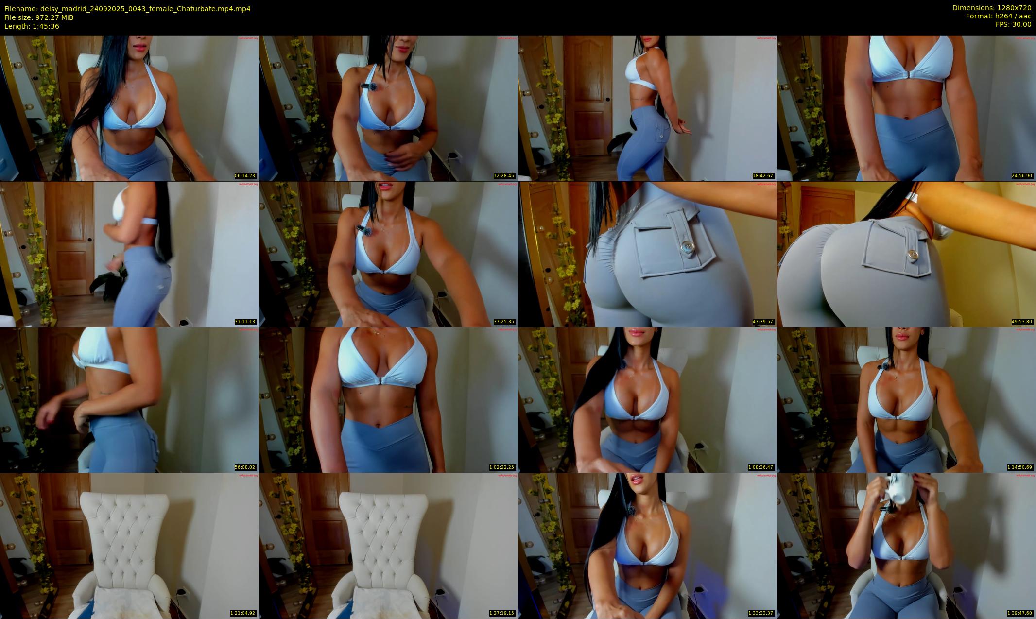 deisy_madrid — 106 minute Chaturbate female cam show recording, 720p, Sep 24, 2025