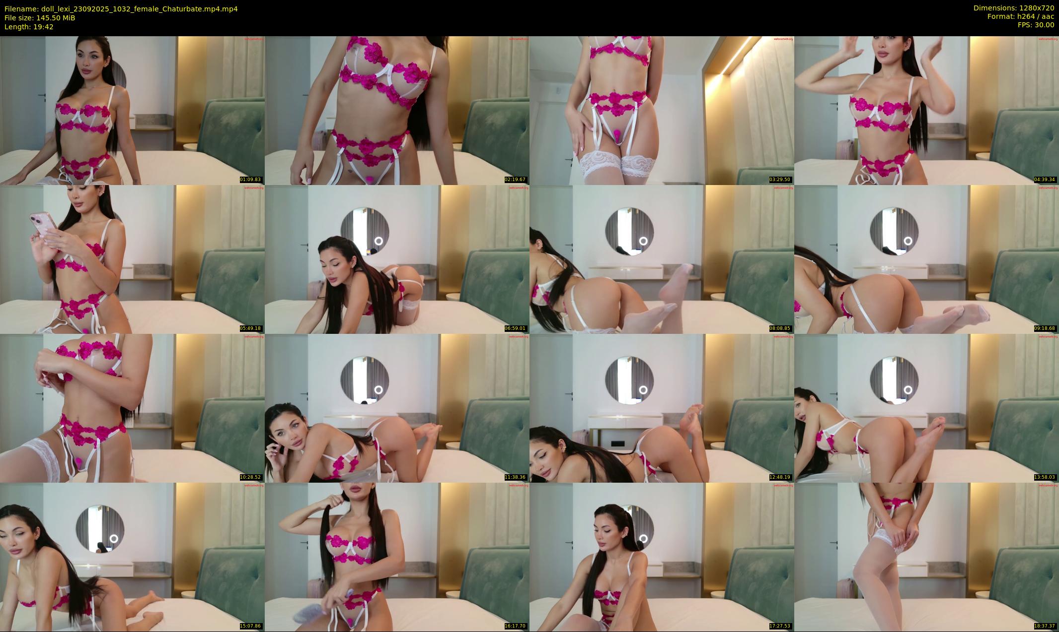 doll_lexi — 20 minute Chaturbate female cam show recording, 720p, Sep 23, 2025