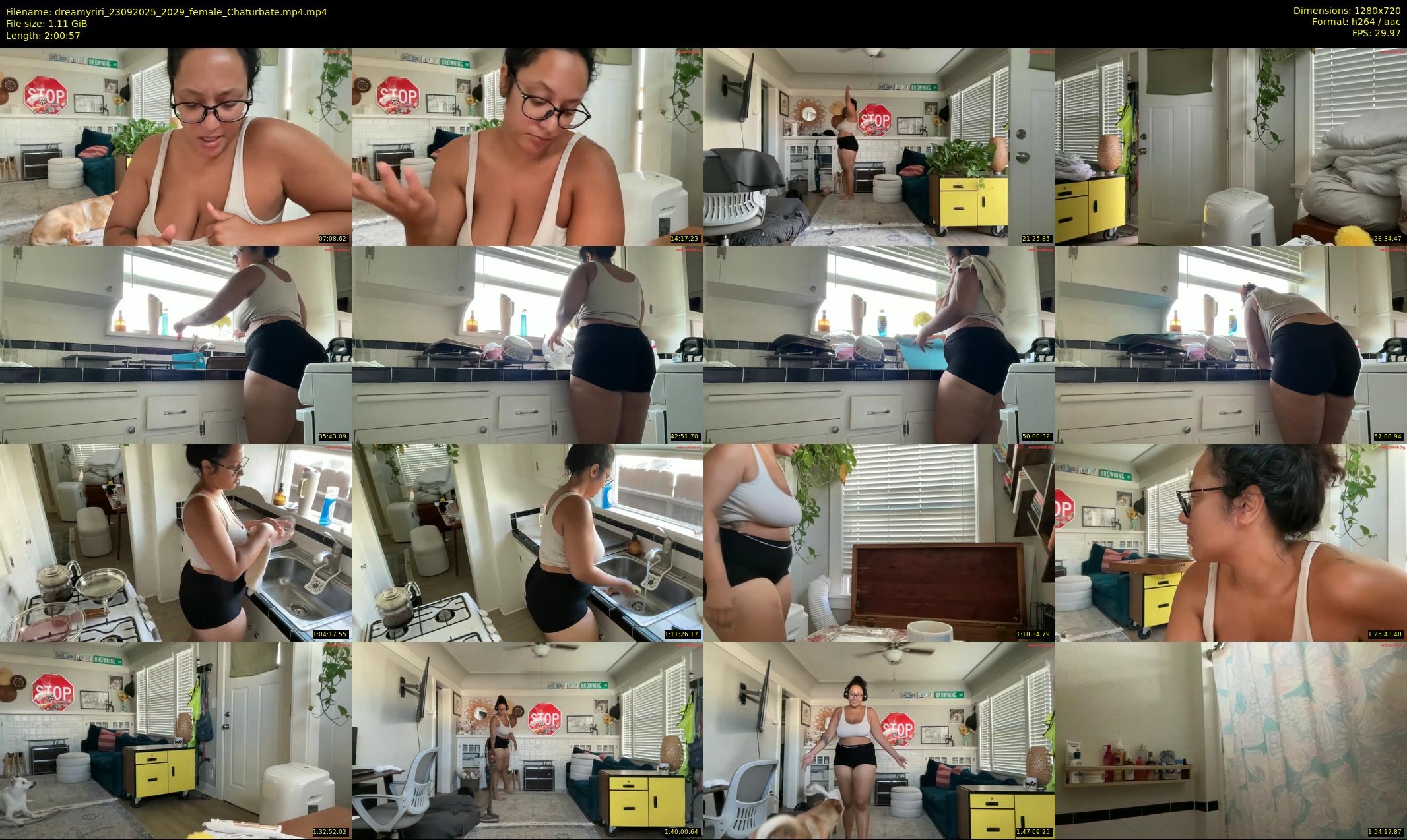 dreamyriri — 121 minute Chaturbate female cam show recording, 720p, Sep 23, 2025