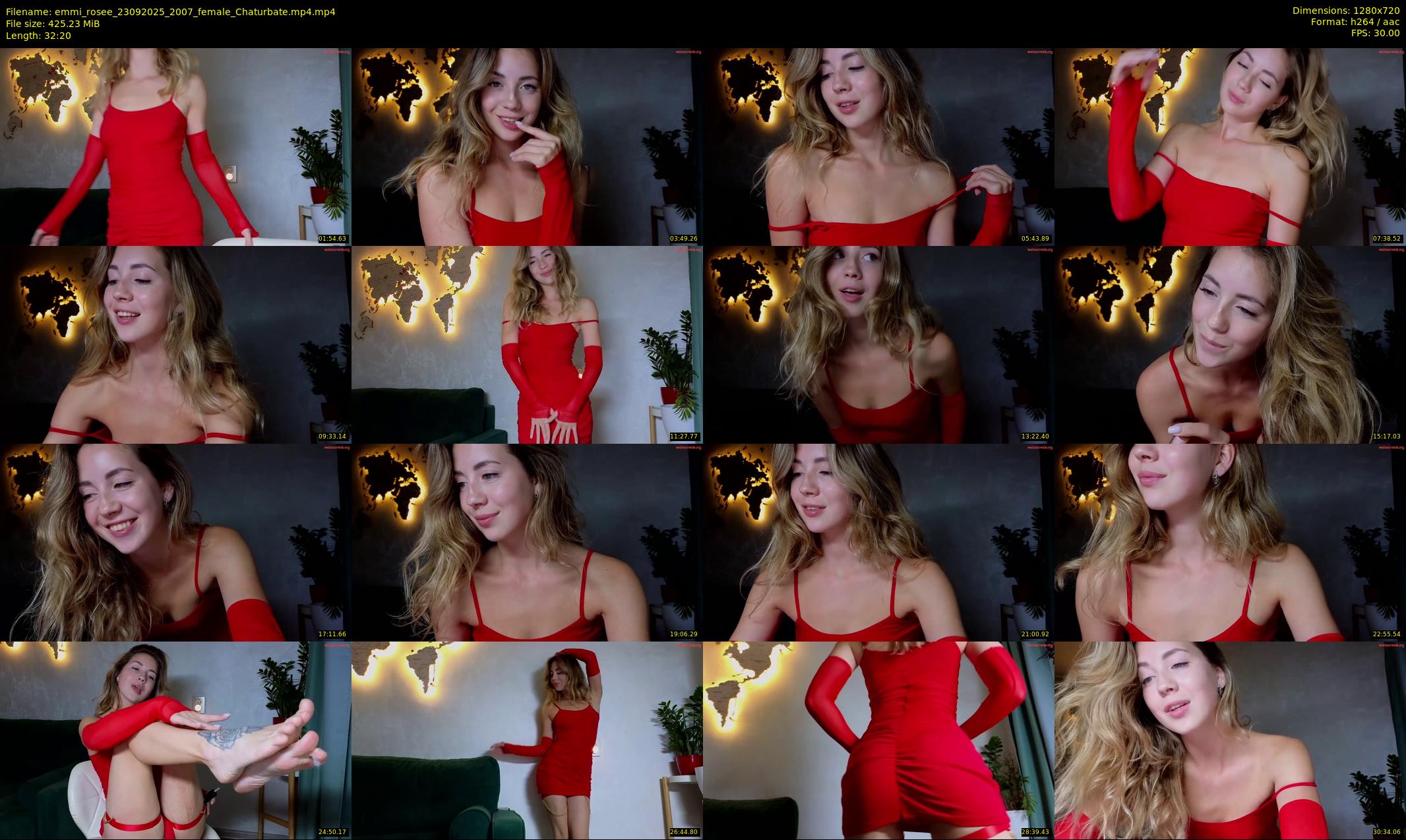 emmi_rosee — 33 minute Chaturbate female cam show recording, 720p, Sep 23, 2025
