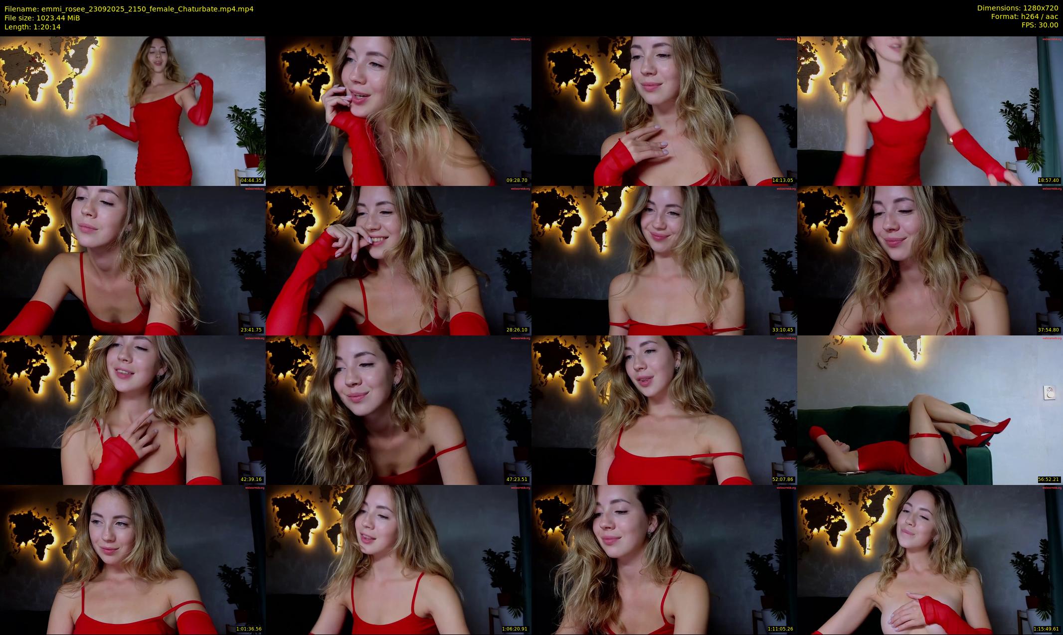emmi_rosee — 81 minute Chaturbate female cam show recording, 720p, Sep 23, 2025