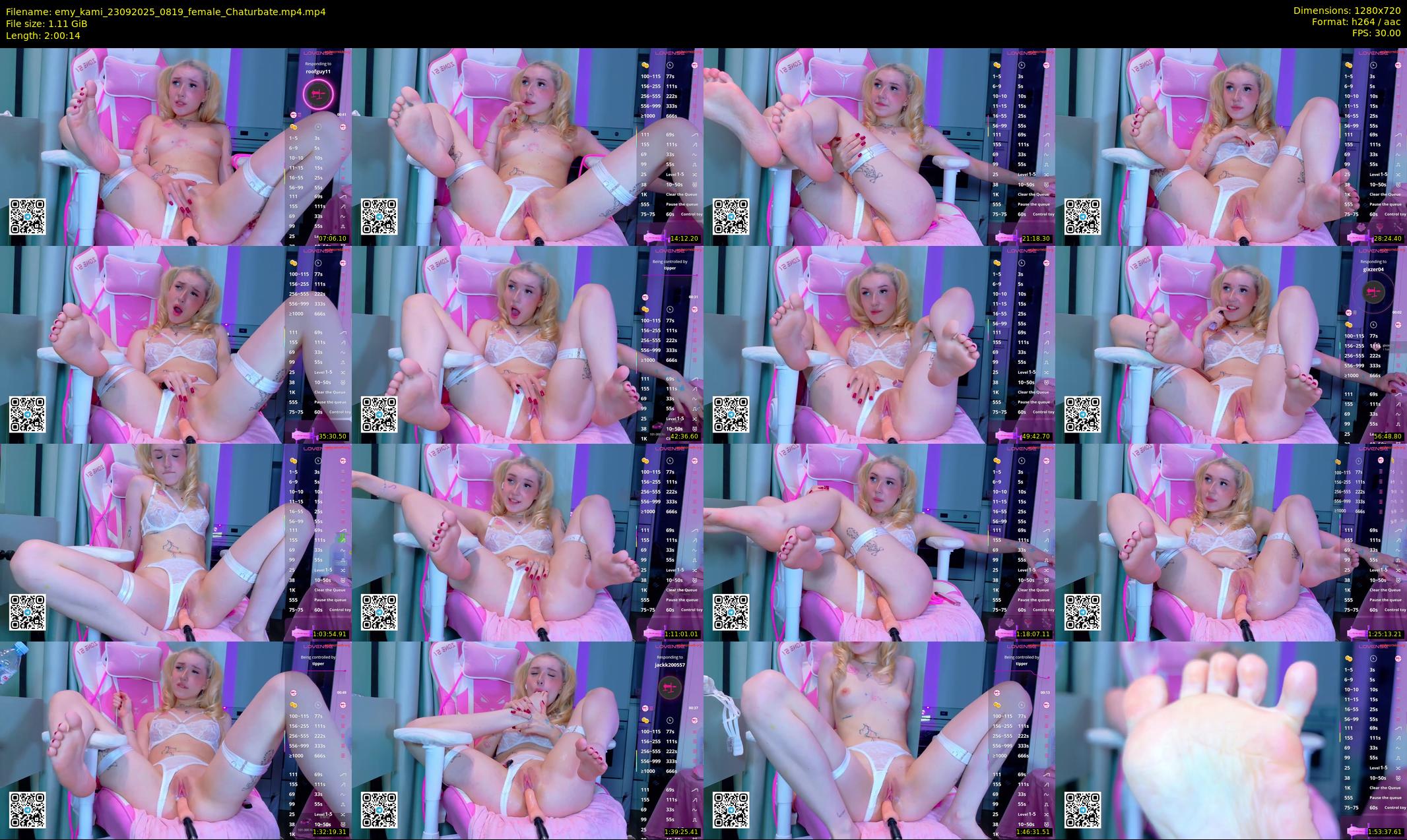 emy_kami — 121 minute Chaturbate female cam show recording, 720p, Sep 23, 2025