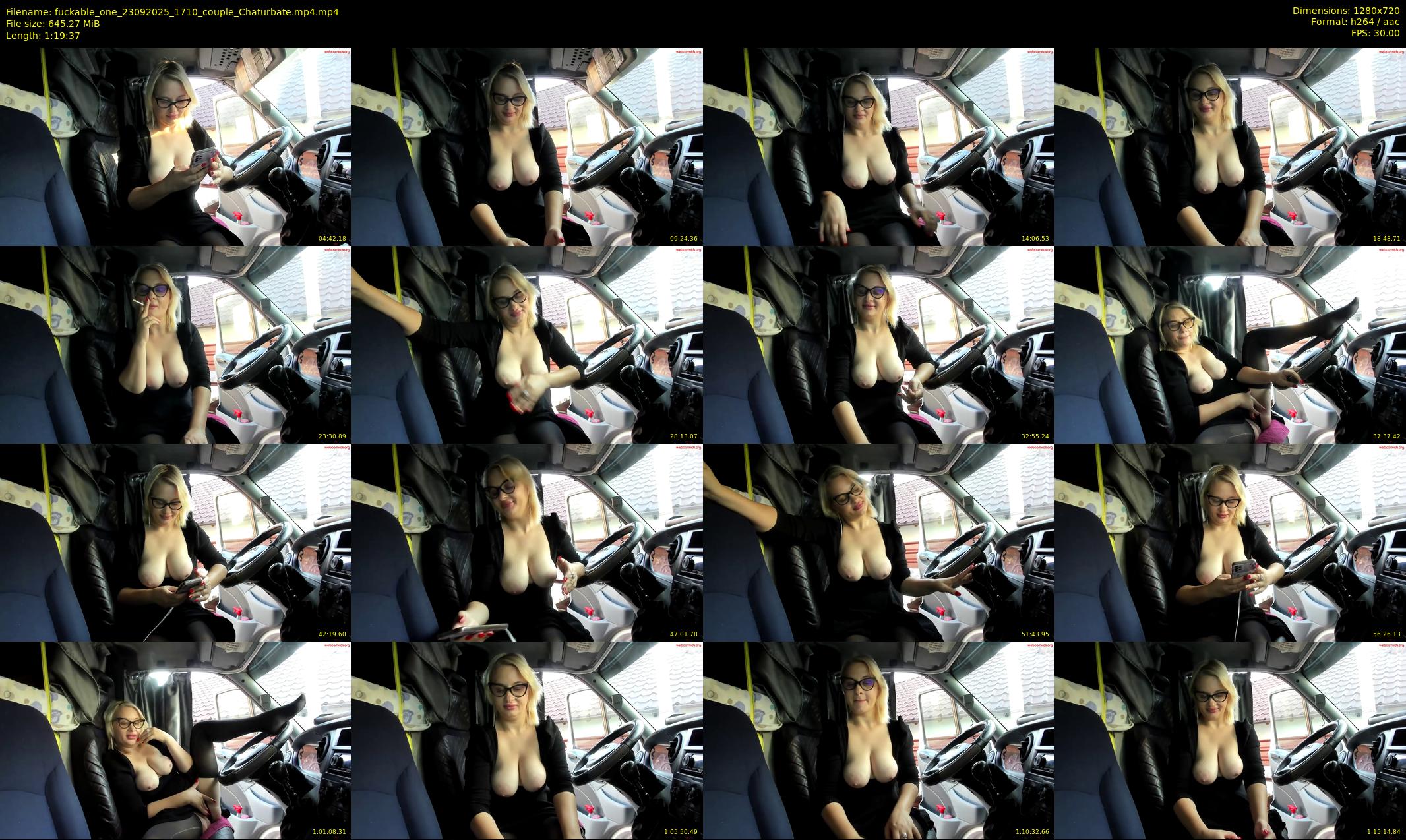 fuckable_one — 80 minute Chaturbate couple cam show recording, 720p, Sep 23, 2025