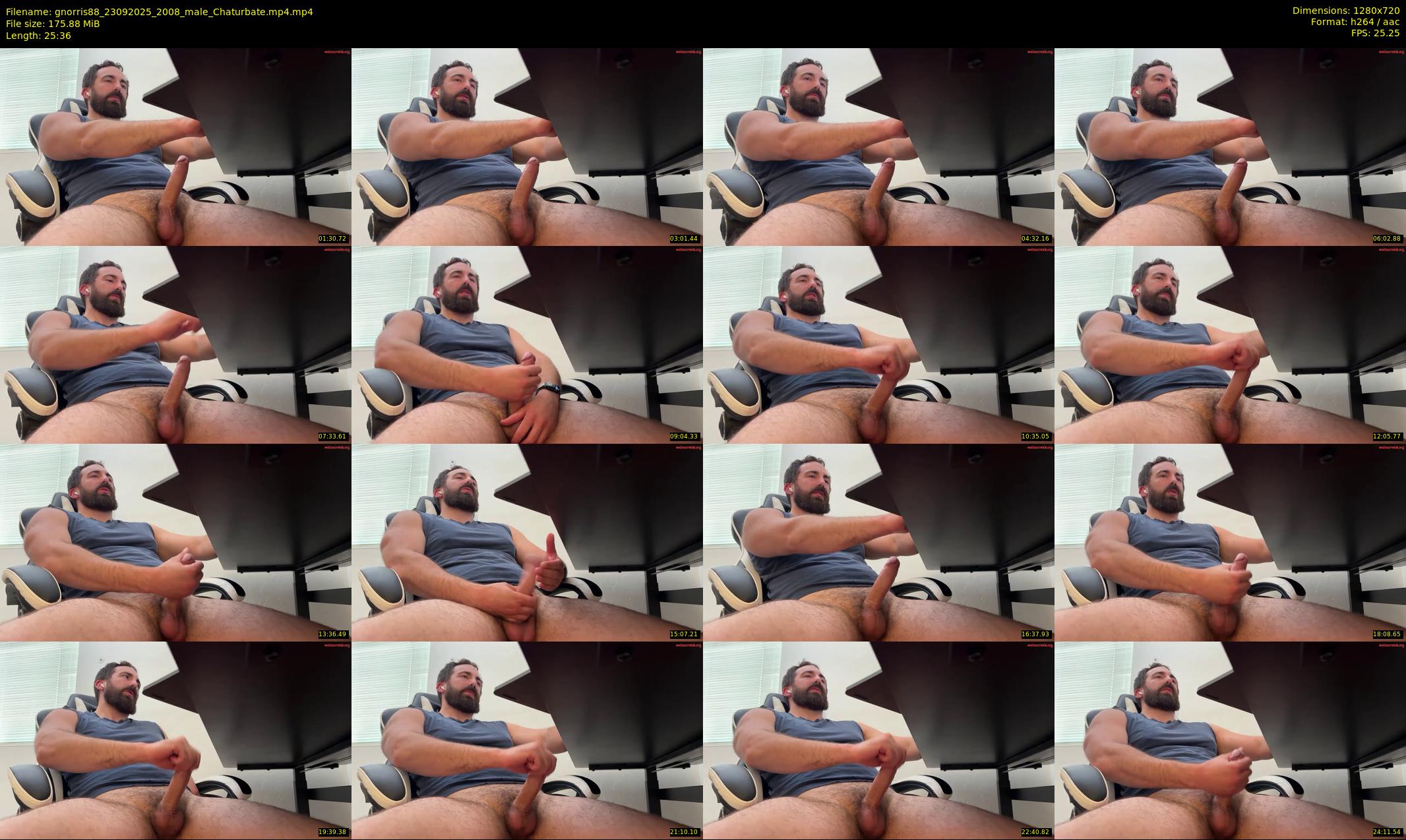 gnorris88 — 26 minute Chaturbate male cam show recording, 720p, Sep 23, 2025