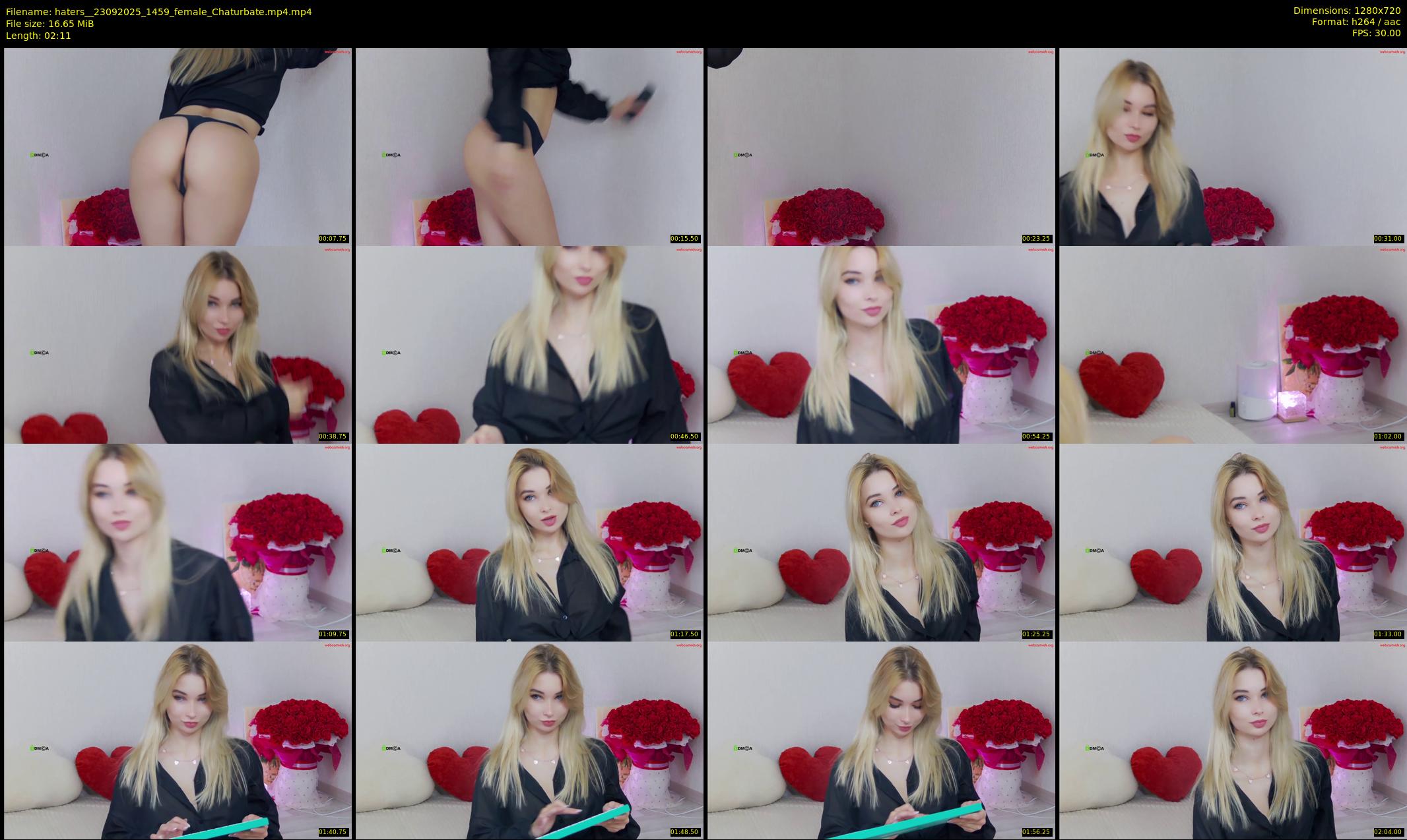 haters_ — 3 minute Chaturbate female cam show recording, 720p, Sep 23, 2025