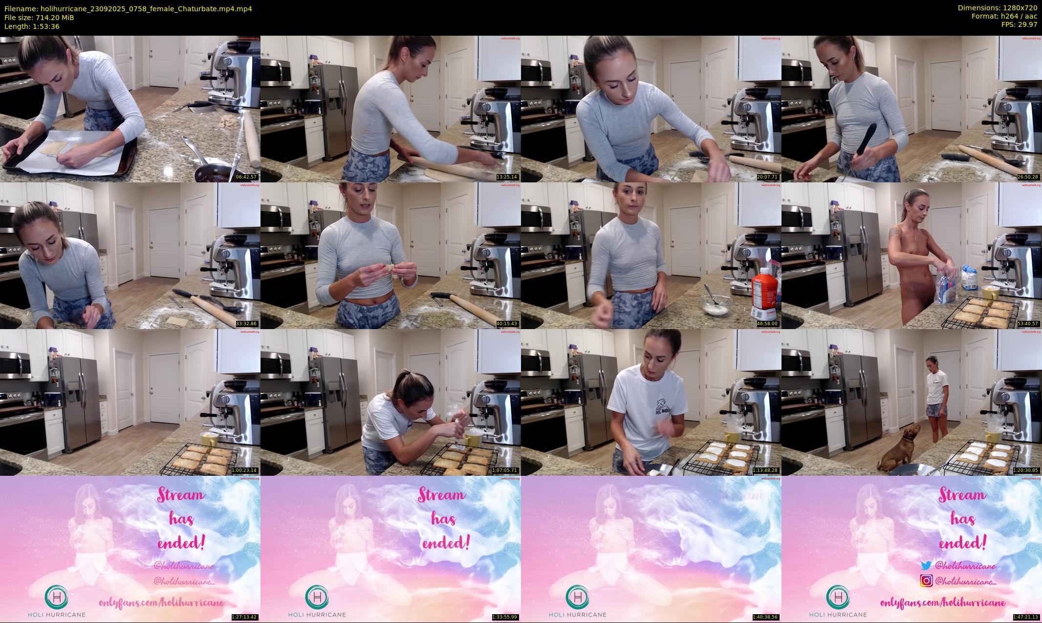 holihurricane — 114 minute Chaturbate female cam show recording, 720p, Sep 23, 2025