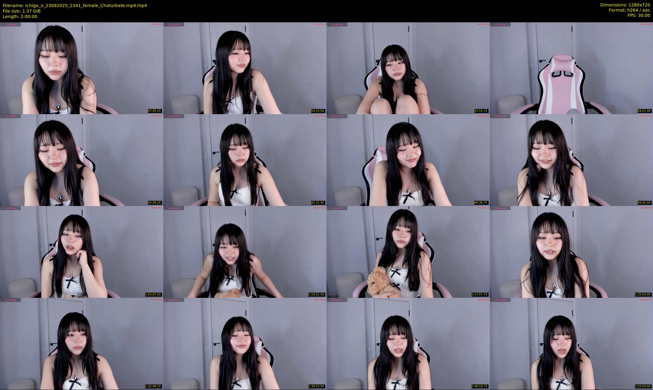 ichigo_o — 120 minute Chaturbate female cam show recording, 720p, Sep 23, 2025