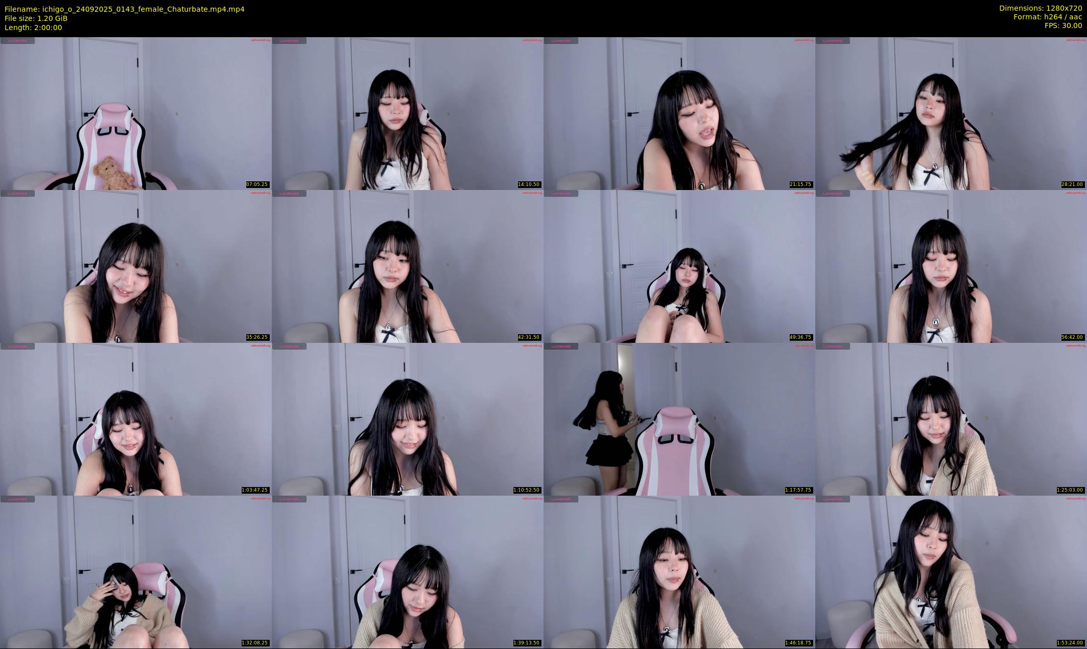 ichigo_o — 120 minute Chaturbate female cam show recording, 720p, Sep 24, 2025