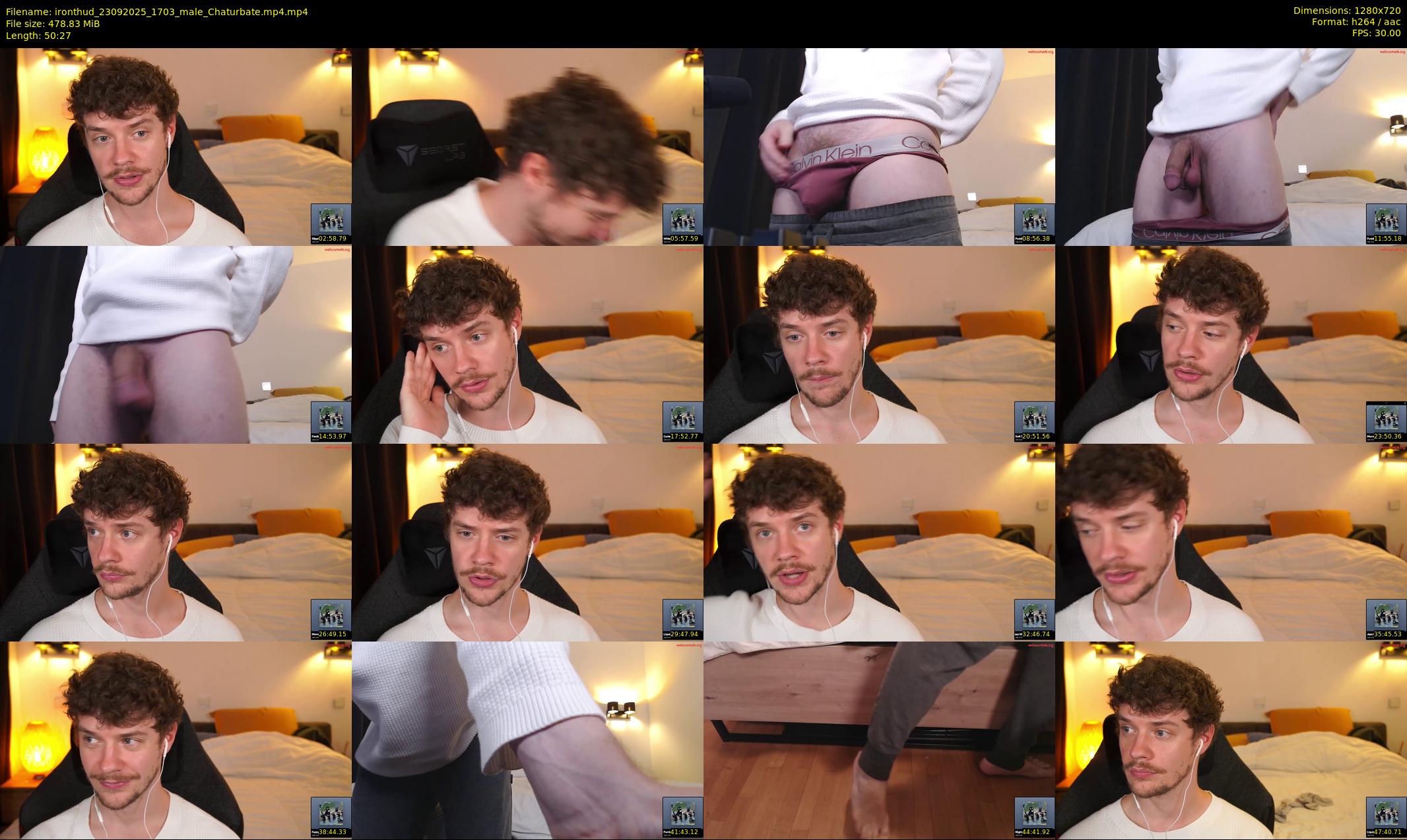 ironthud — 51 minute Chaturbate male cam show recording, 720p, Sep 23, 2025