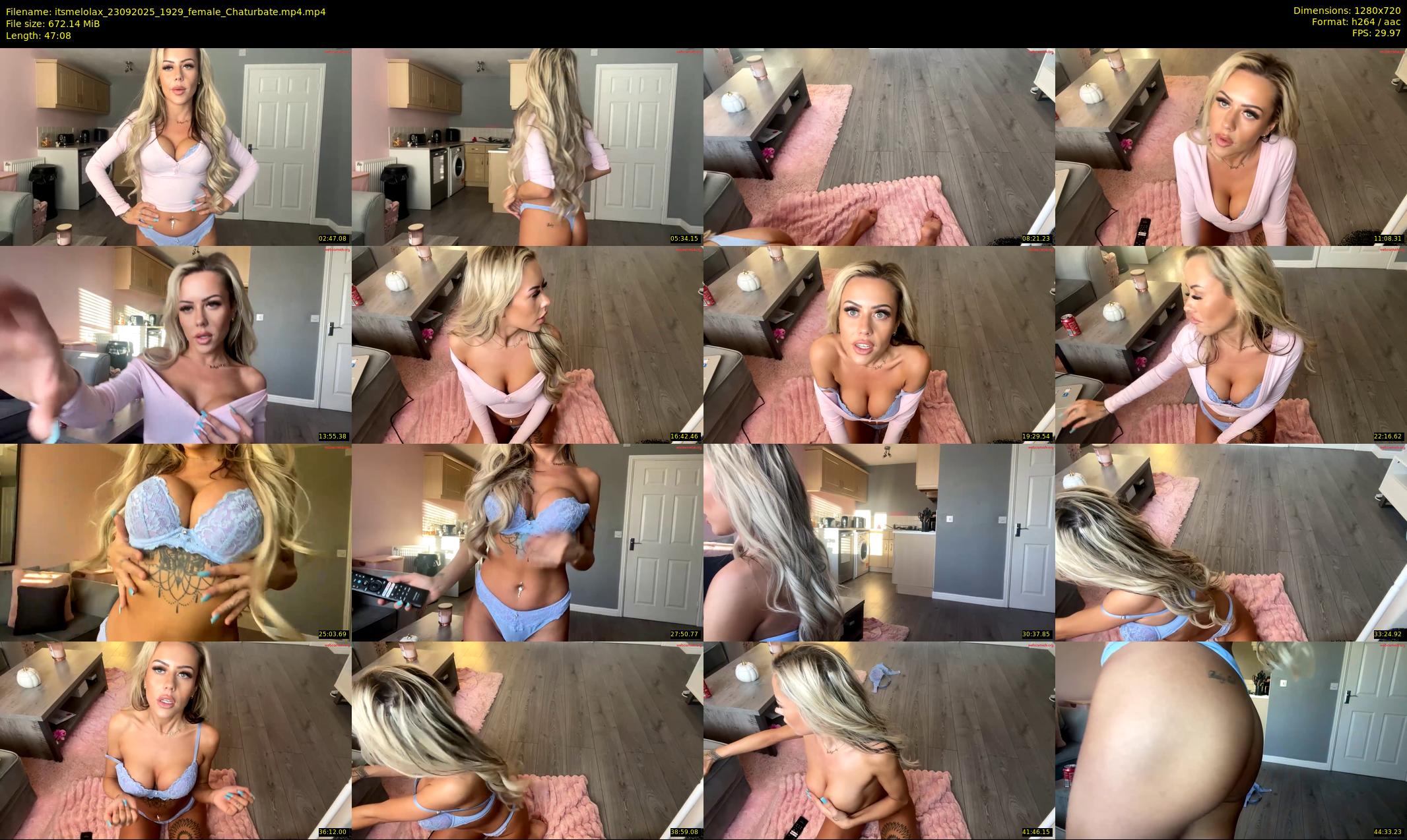 itsmelolax — 48 minute Chaturbate female cam show recording, 720p, Sep 23, 2025