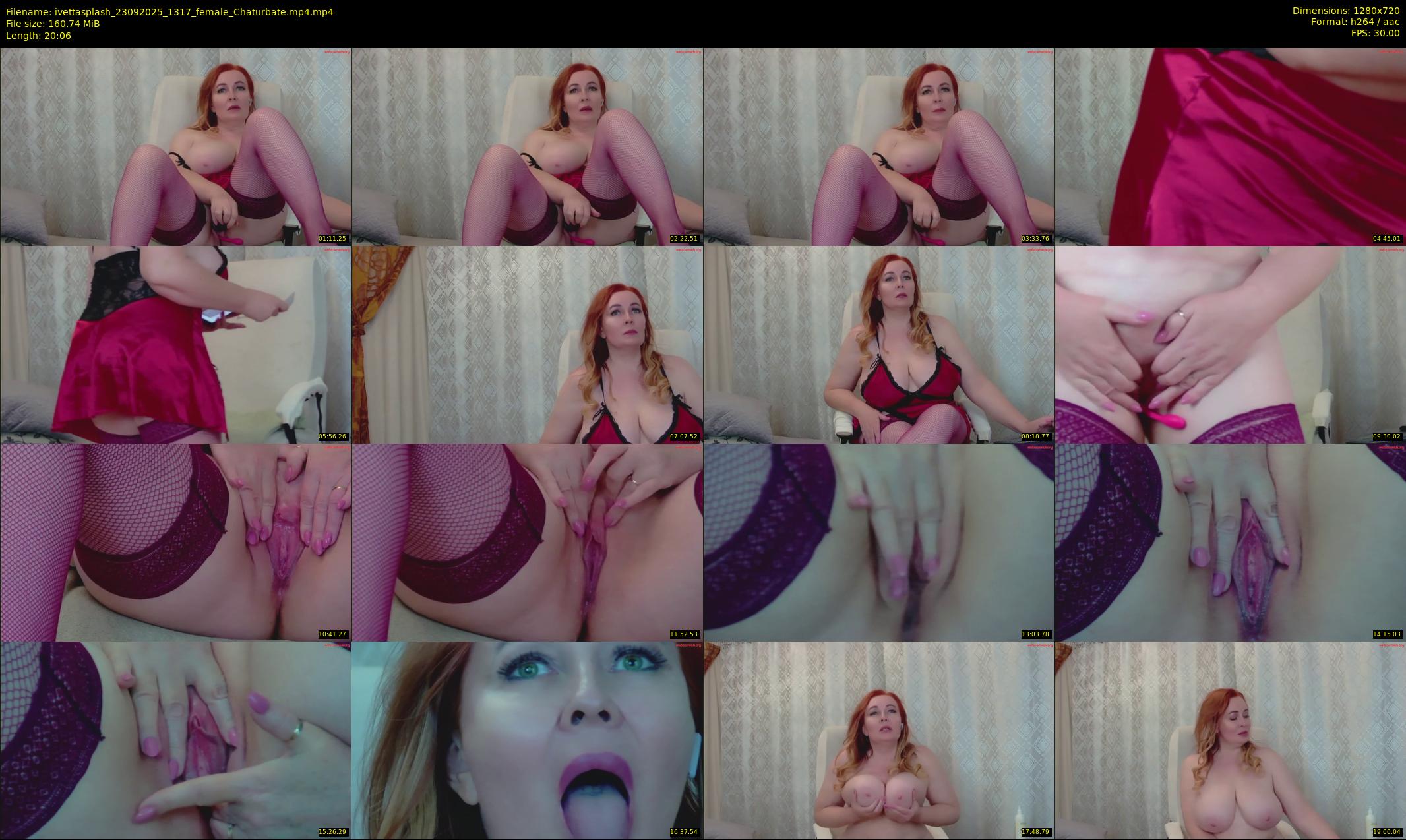 ivettasplash — 21 minute Chaturbate female cam show recording, 720p, Sep 23, 2025
