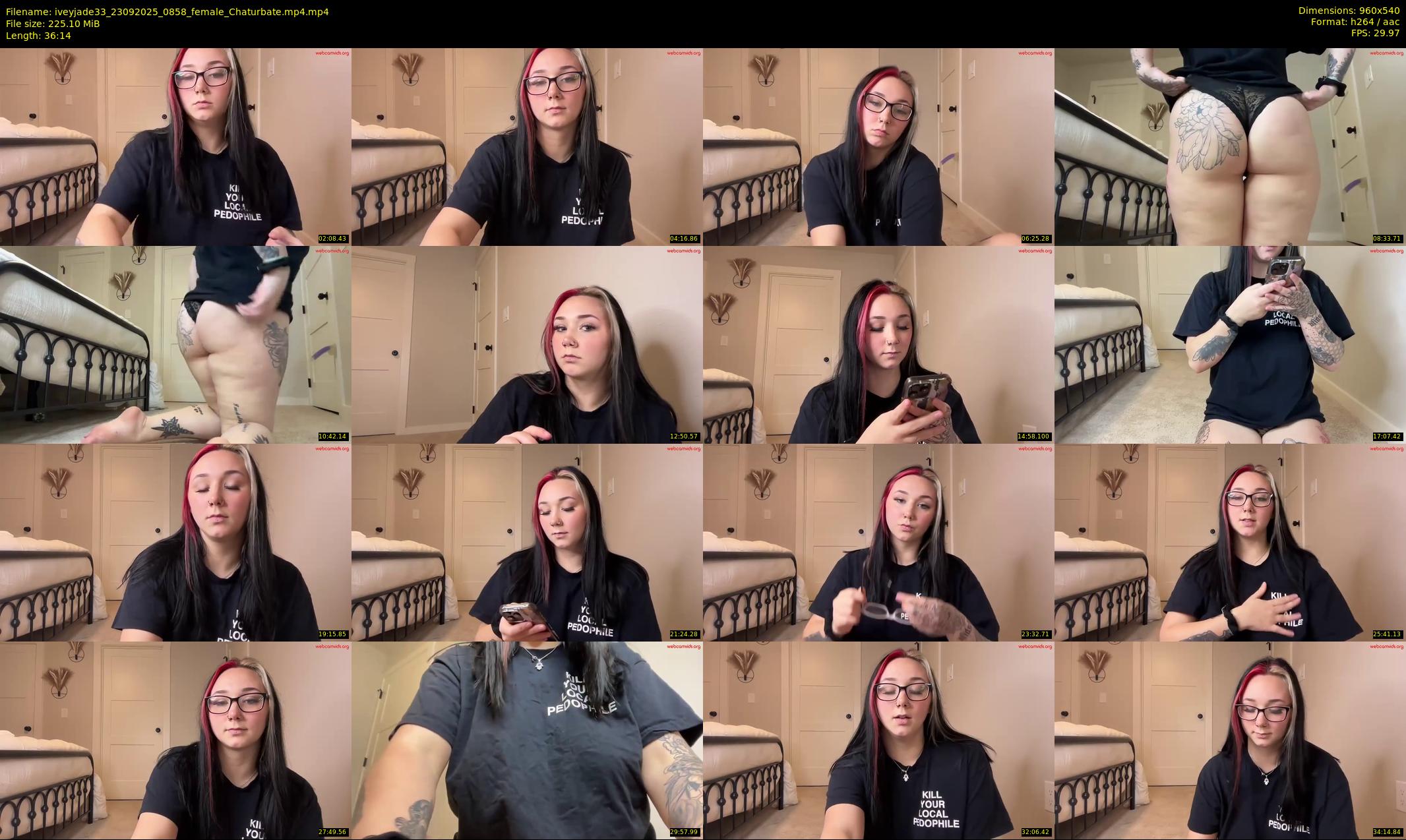 iveyjade33 — 37 minute Chaturbate female cam show recording, 480p, Sep 23, 2025
