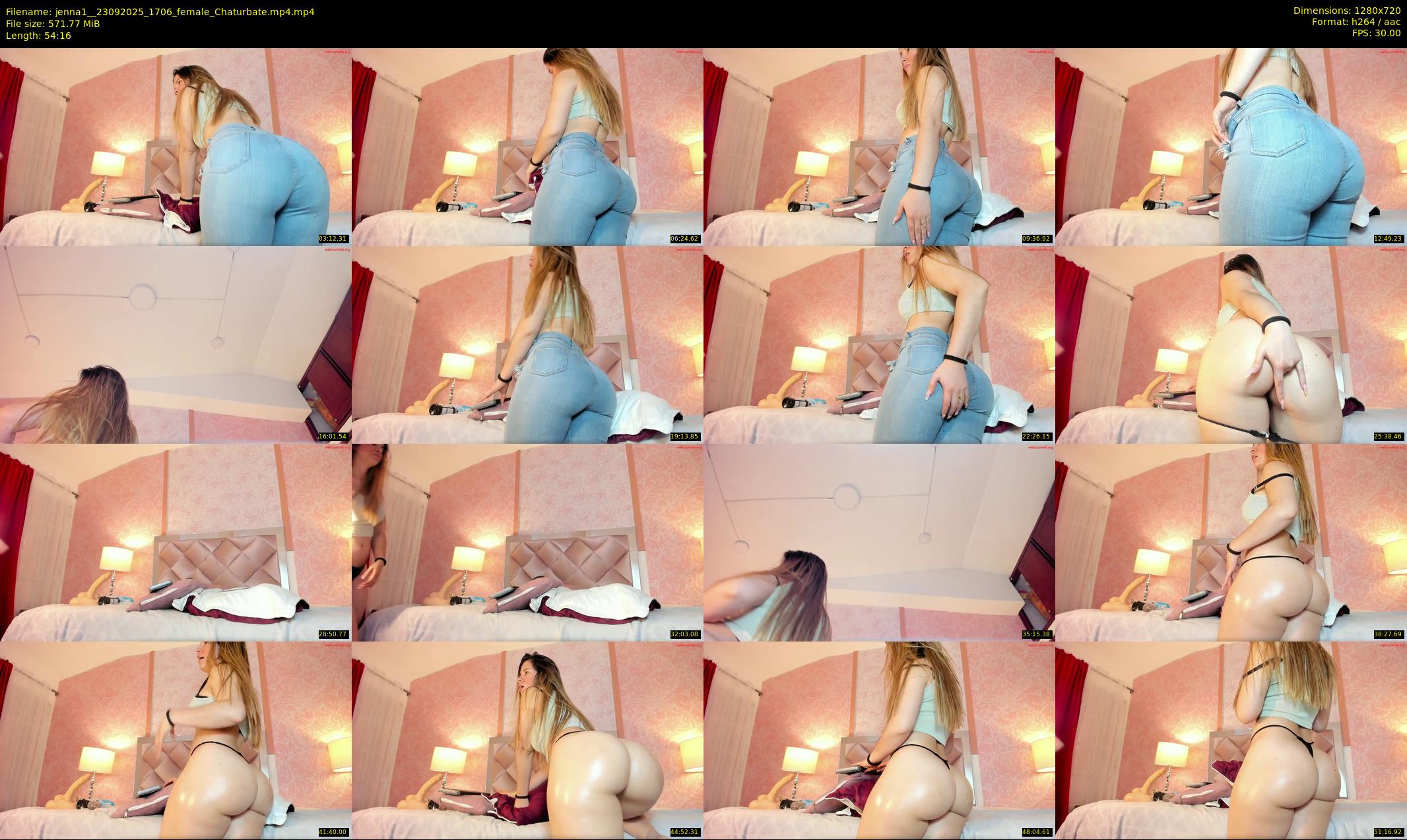 jenna1_ — 55 minute Chaturbate female cam show recording, 720p, Sep 23, 2025