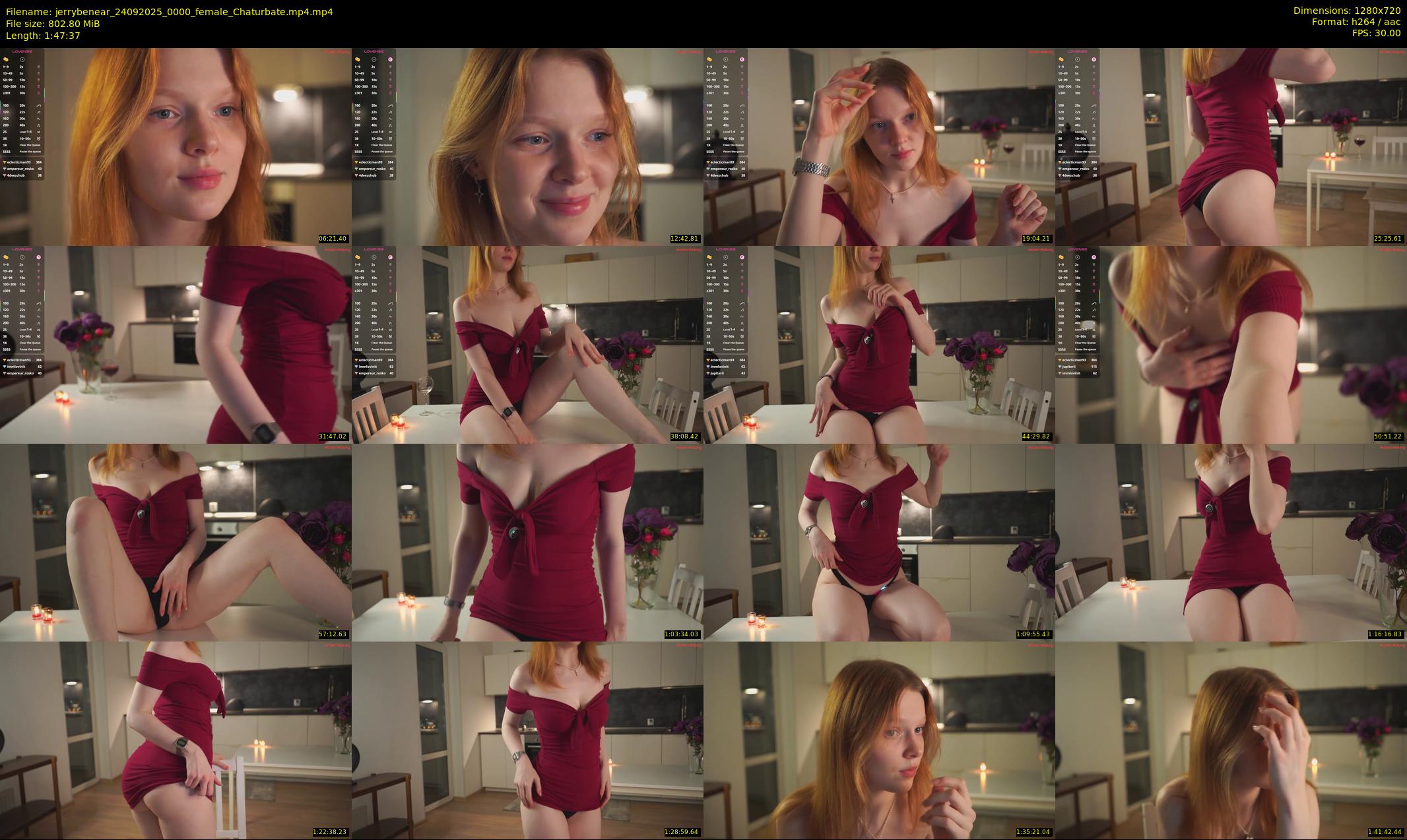 jerrybenear — 108 minute Chaturbate female cam show recording, 720p, Sep 24, 2025
