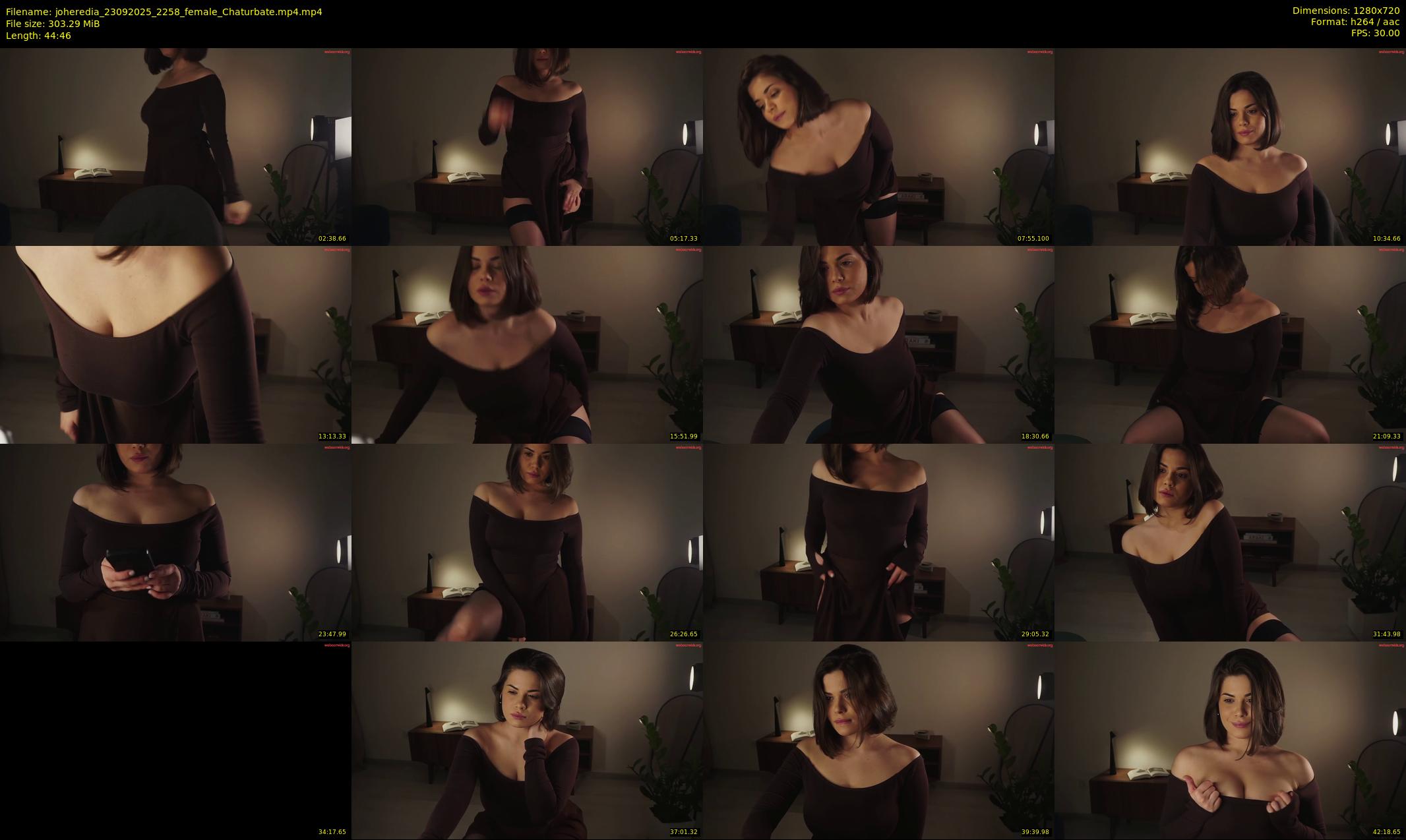 joheredia — 45 minute Chaturbate female cam show recording, 720p, Sep 23, 2025
