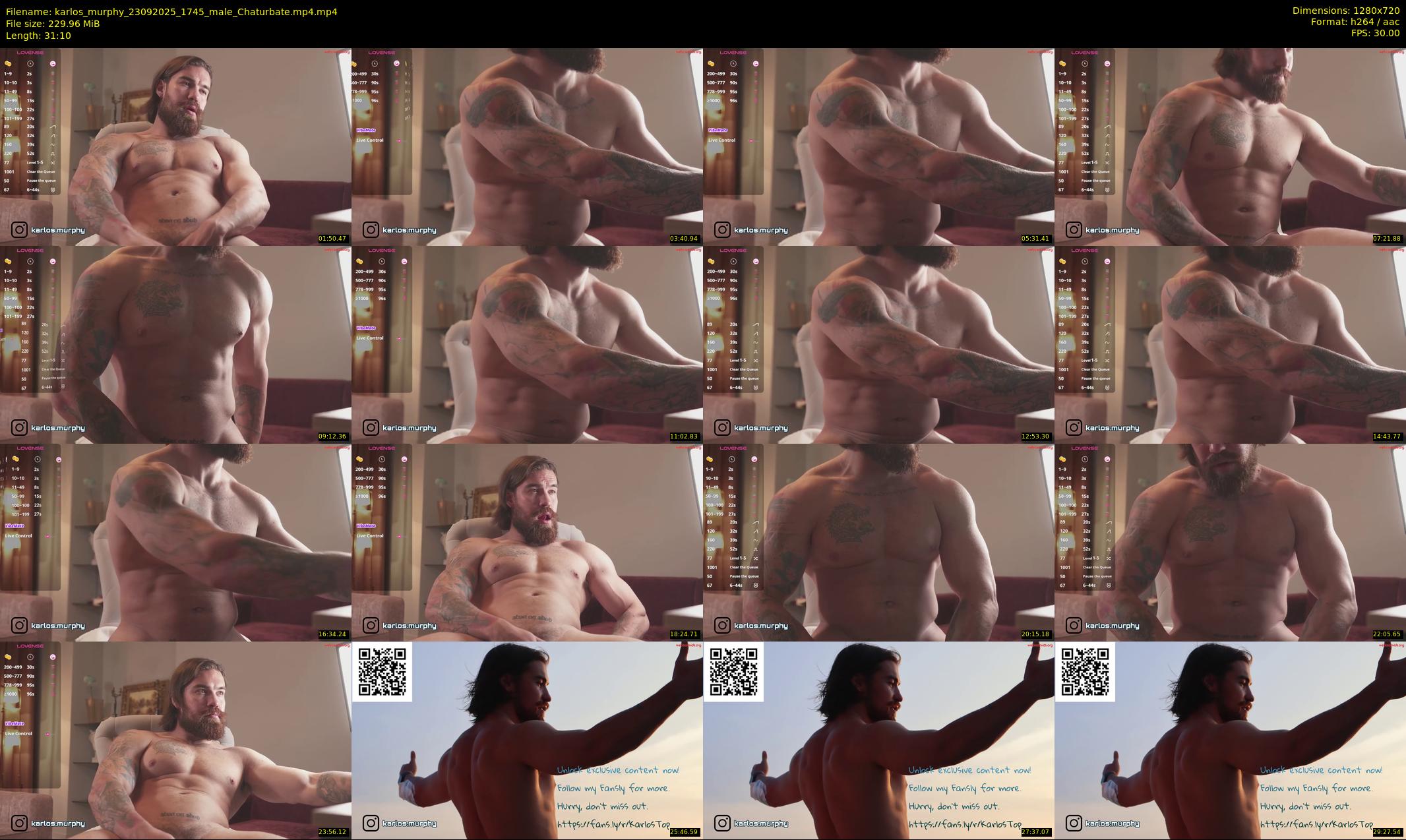 karlos_murphy — 32 minute Chaturbate male cam show recording, 720p, Sep 23, 2025