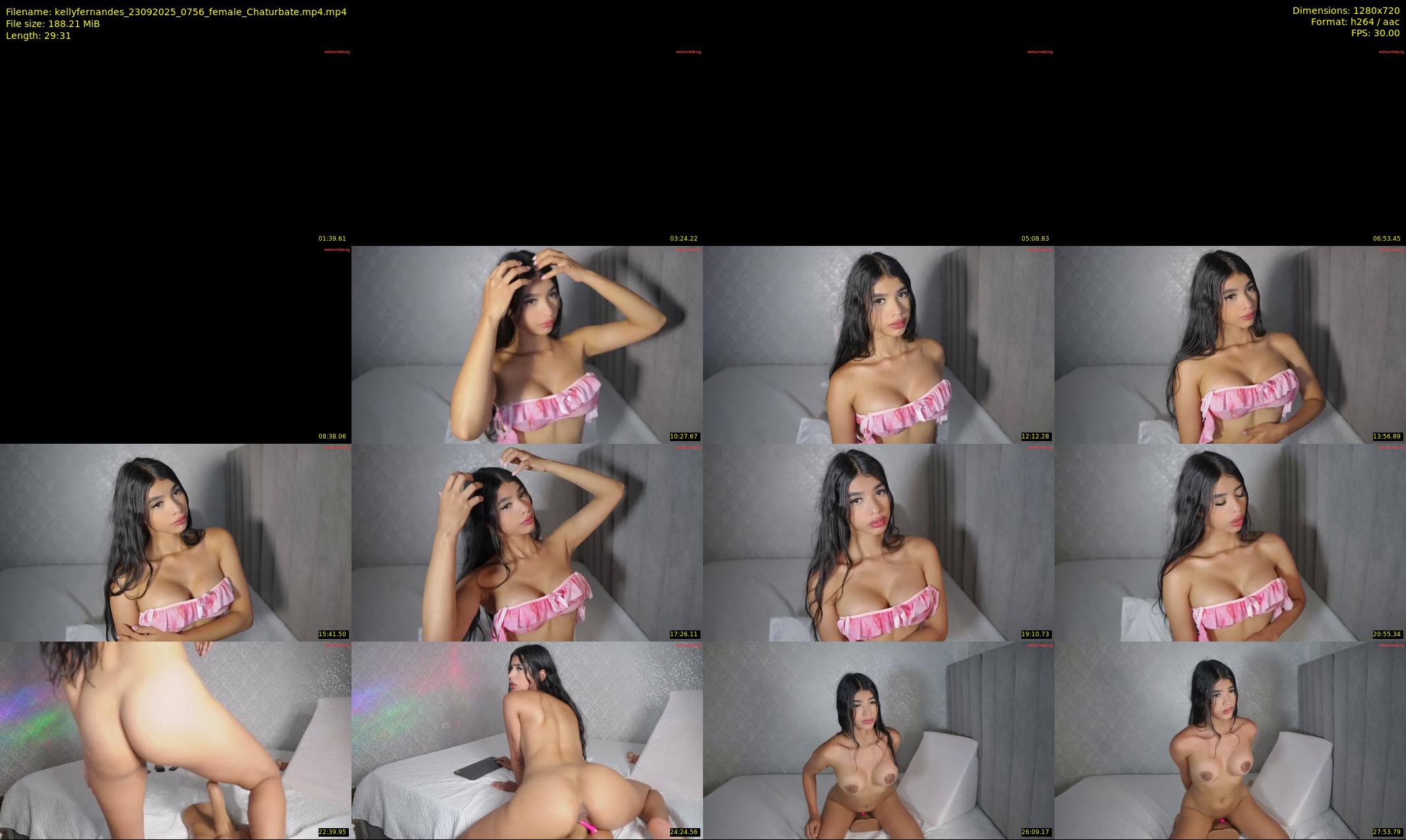 kellyfernandes — 30 minute Chaturbate female cam show recording, 720p, Sep 23, 2025