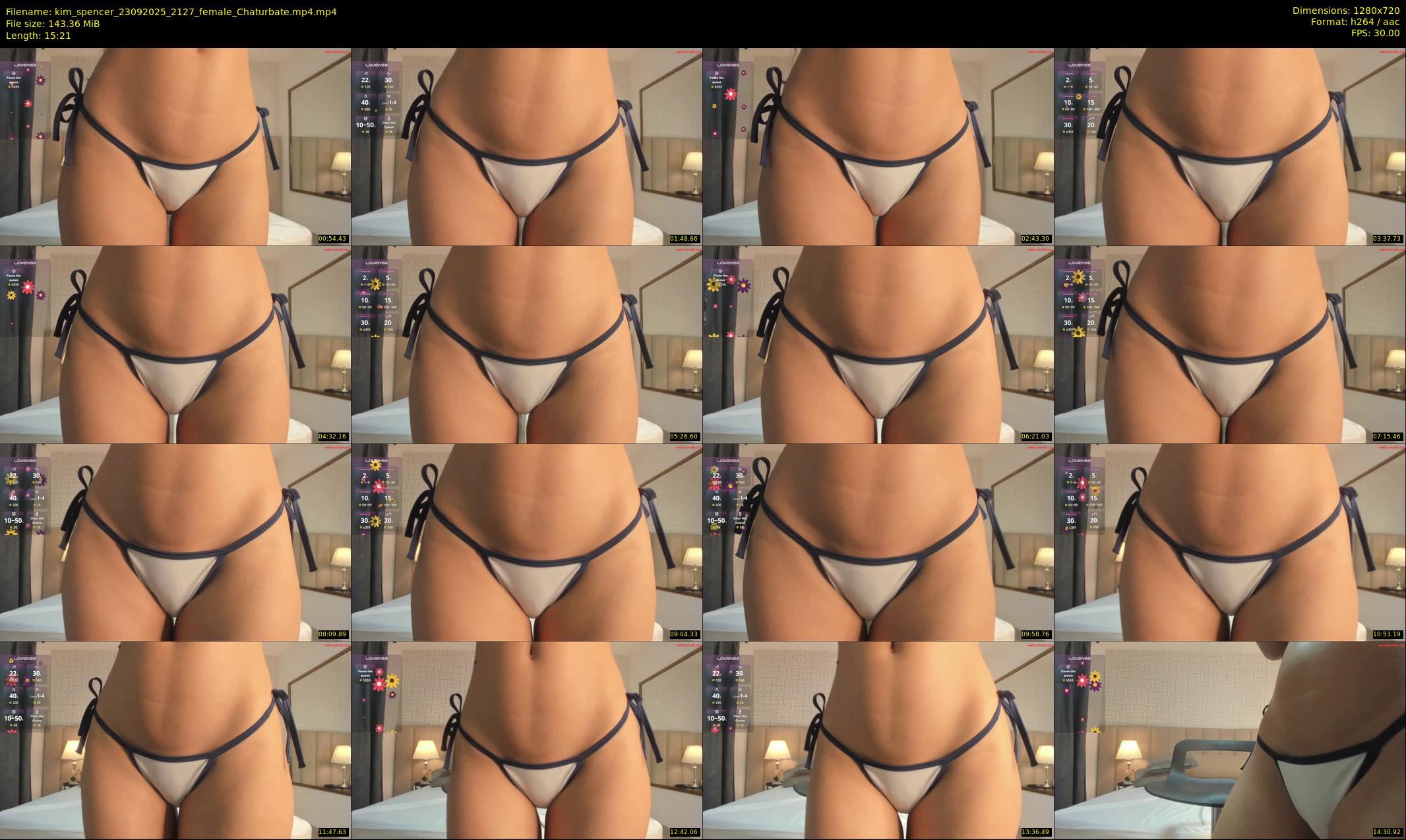 kim_spencer — 16 minute Chaturbate female cam show recording, 720p, Sep 23, 2025