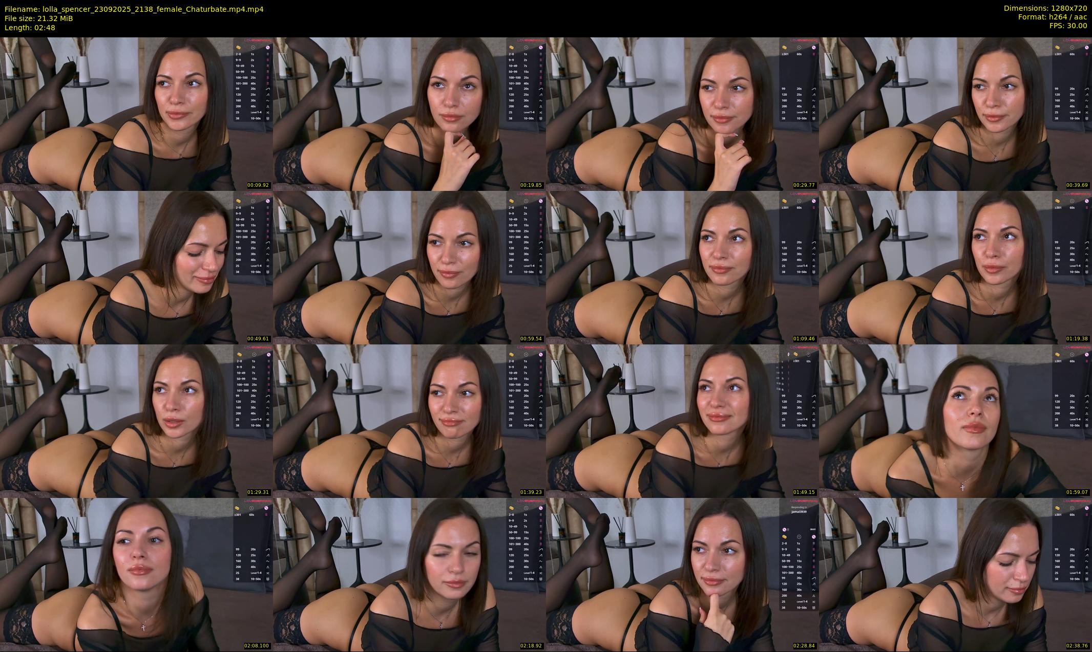 lolla_spencer — 3 minute Chaturbate female cam show recording, 720p, Sep 23, 2025