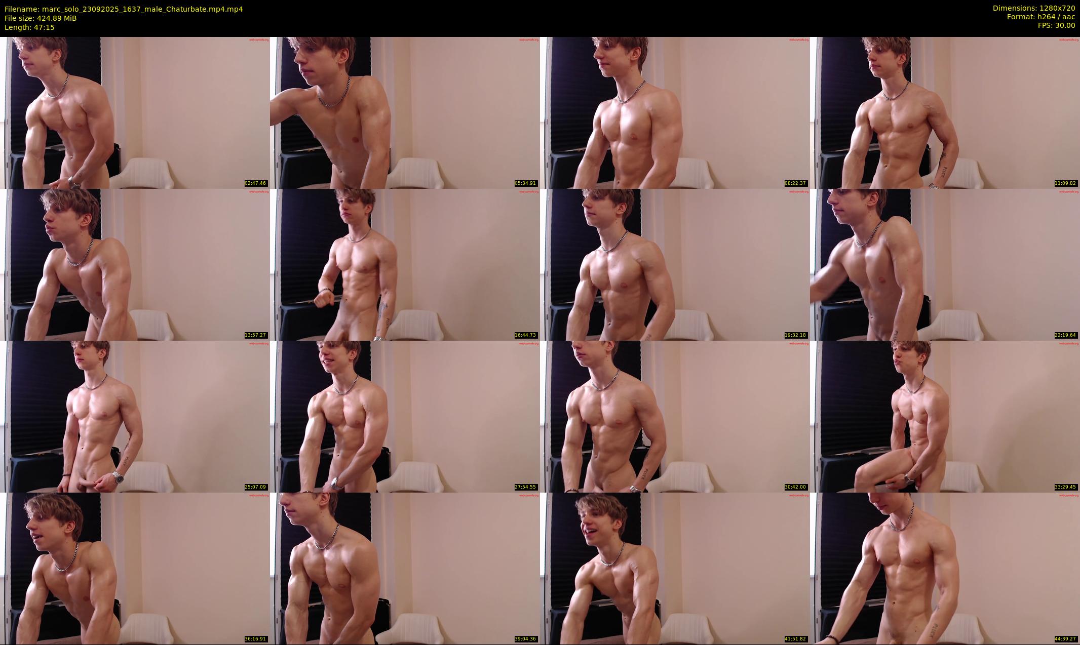 marc_solo — 48 minute Chaturbate male cam show recording, 720p, Sep 23, 2025