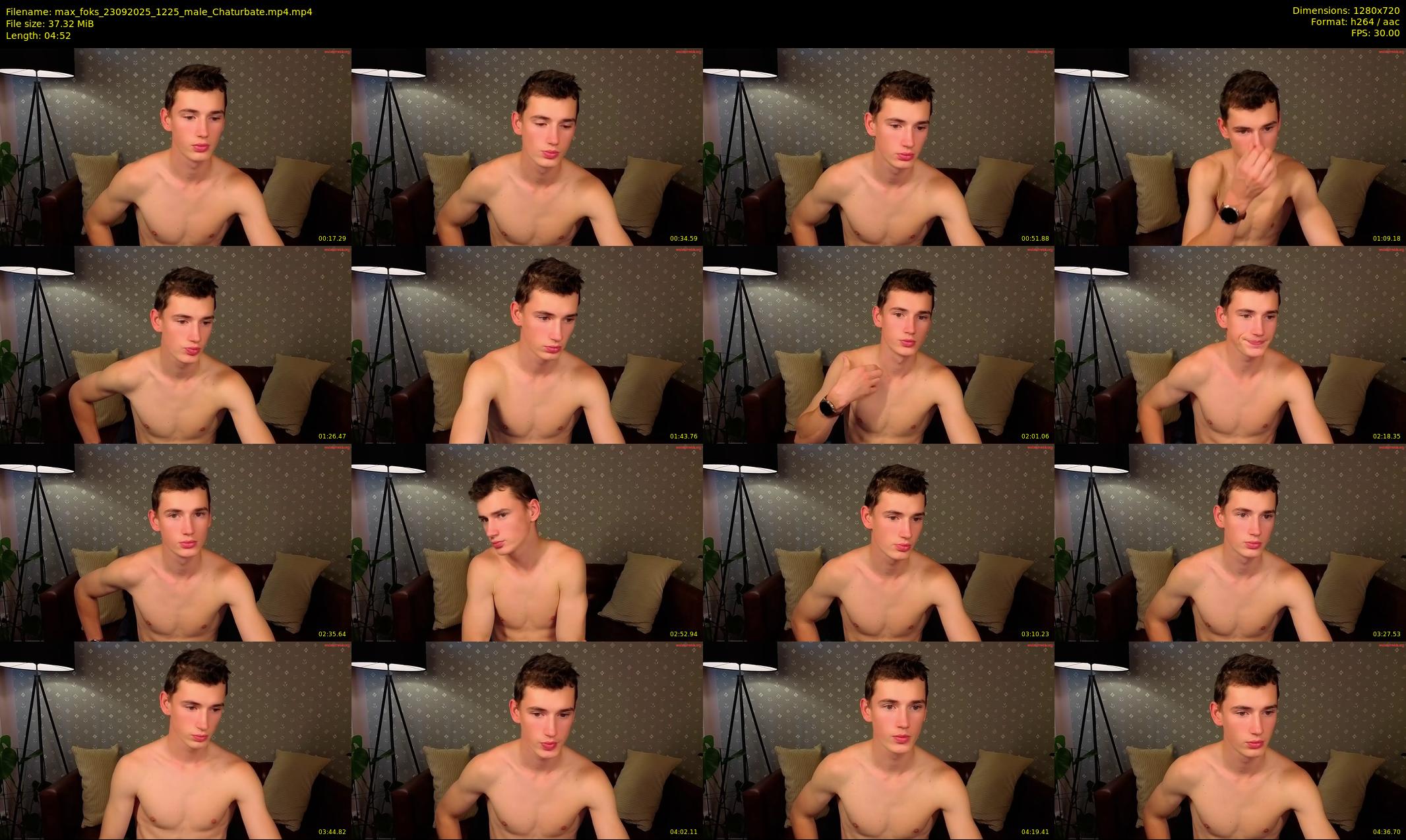 max_foks — 5 minute Chaturbate male cam show recording, 720p, Sep 23, 2025