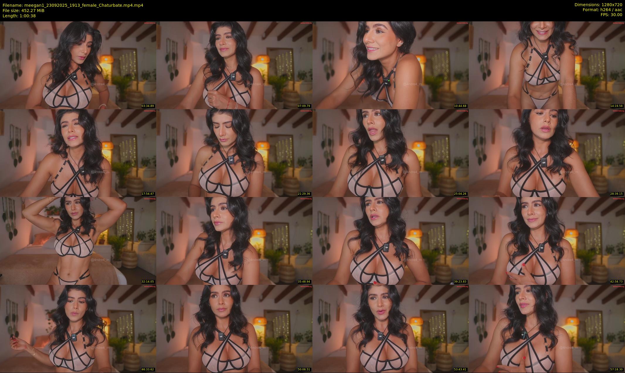 meegan1 — 61 minute Chaturbate female cam show recording, 720p, Sep 23, 2025