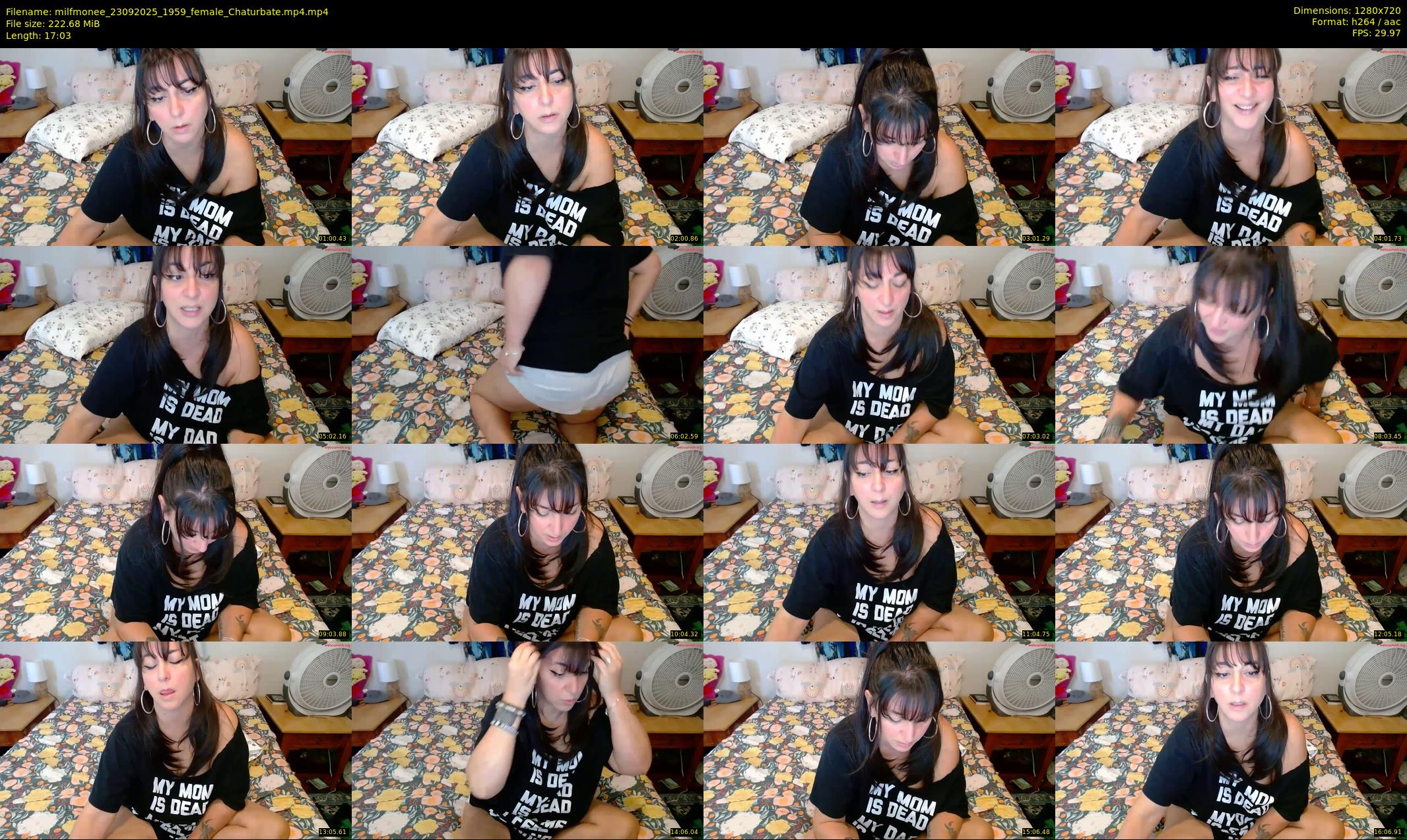 milfmonee — 18 minute Chaturbate female cam show recording, 720p, Sep 23, 2025
