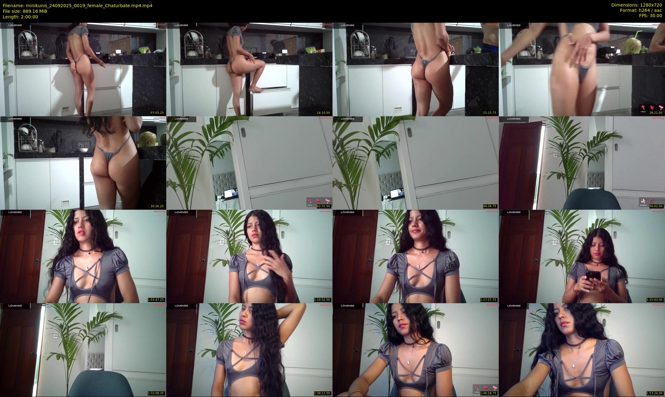 minikunis — 120 minute Chaturbate couple cam show recording, 720p, Sep 24, 2025