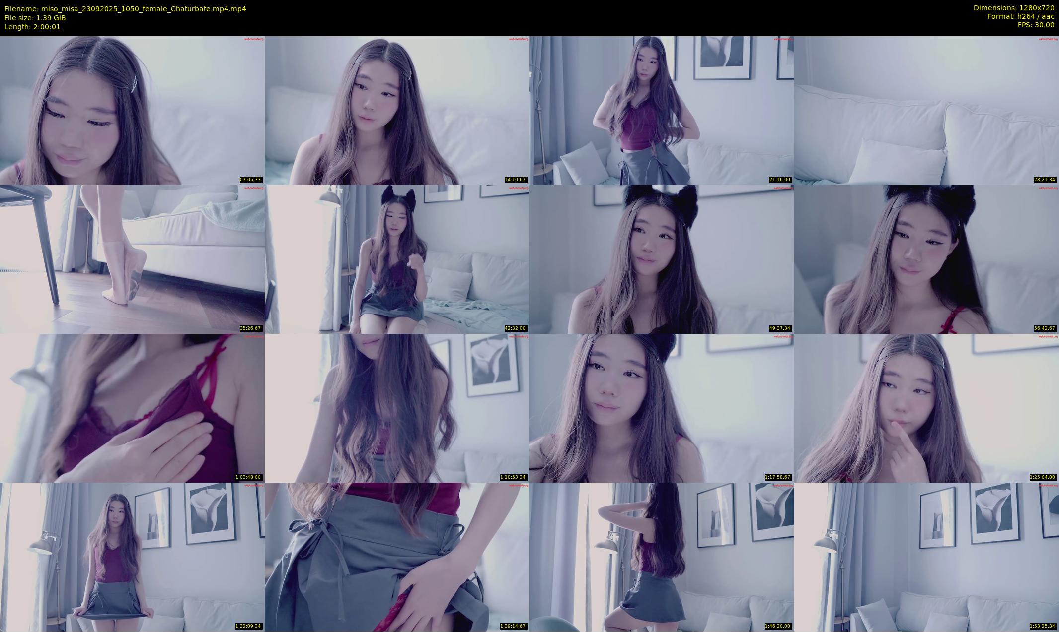 miso_misa — 121 minute Chaturbate female cam show recording, 720p, Sep 23, 2025