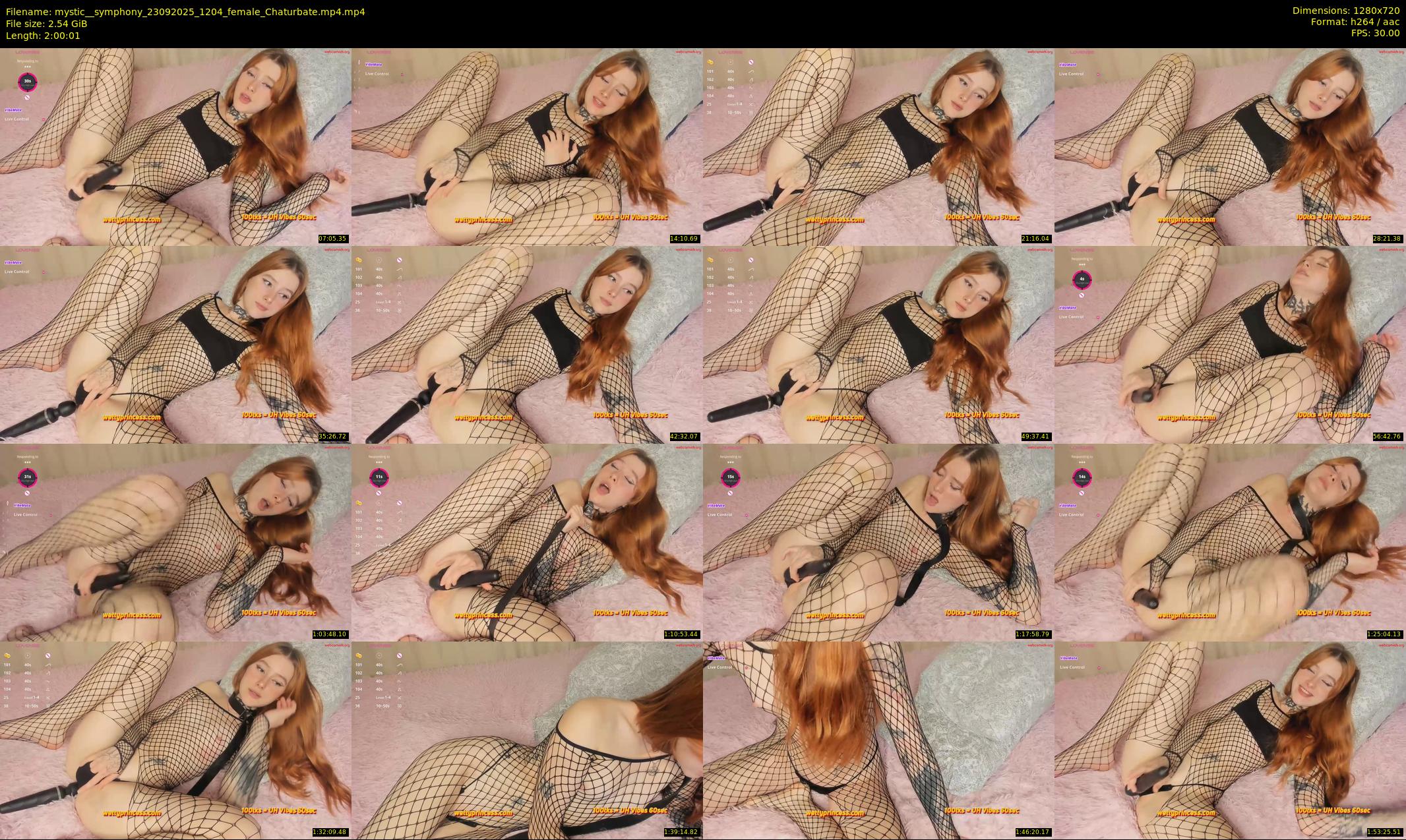 mystic__symphony — 121 minute Chaturbate female cam show recording, 720p, Sep 23, 2025