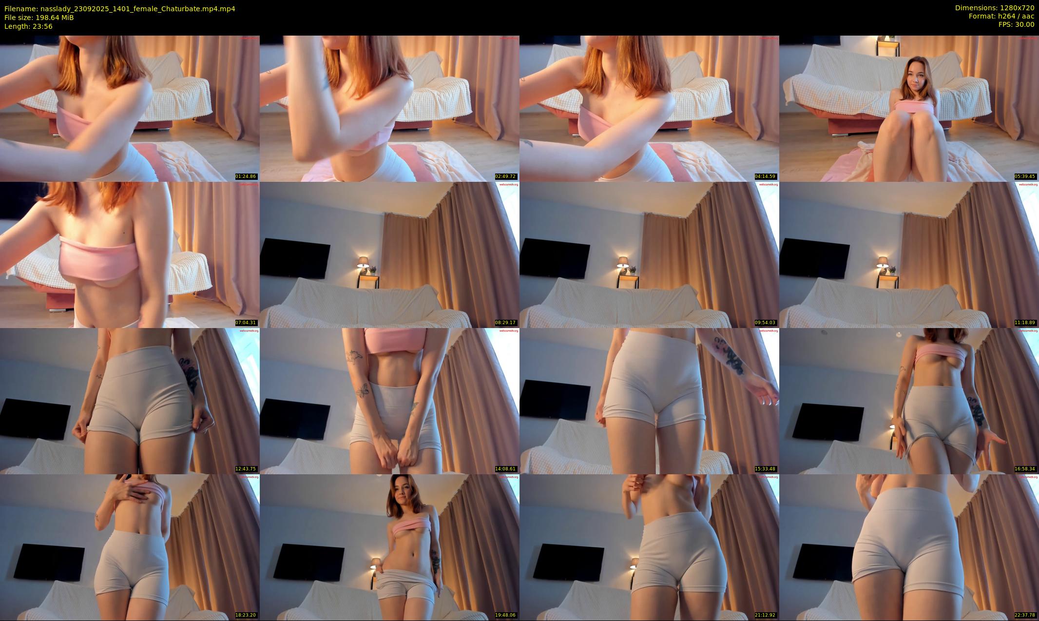 nasslady — 24 minute Chaturbate female cam show recording, 720p, Sep 23, 2025