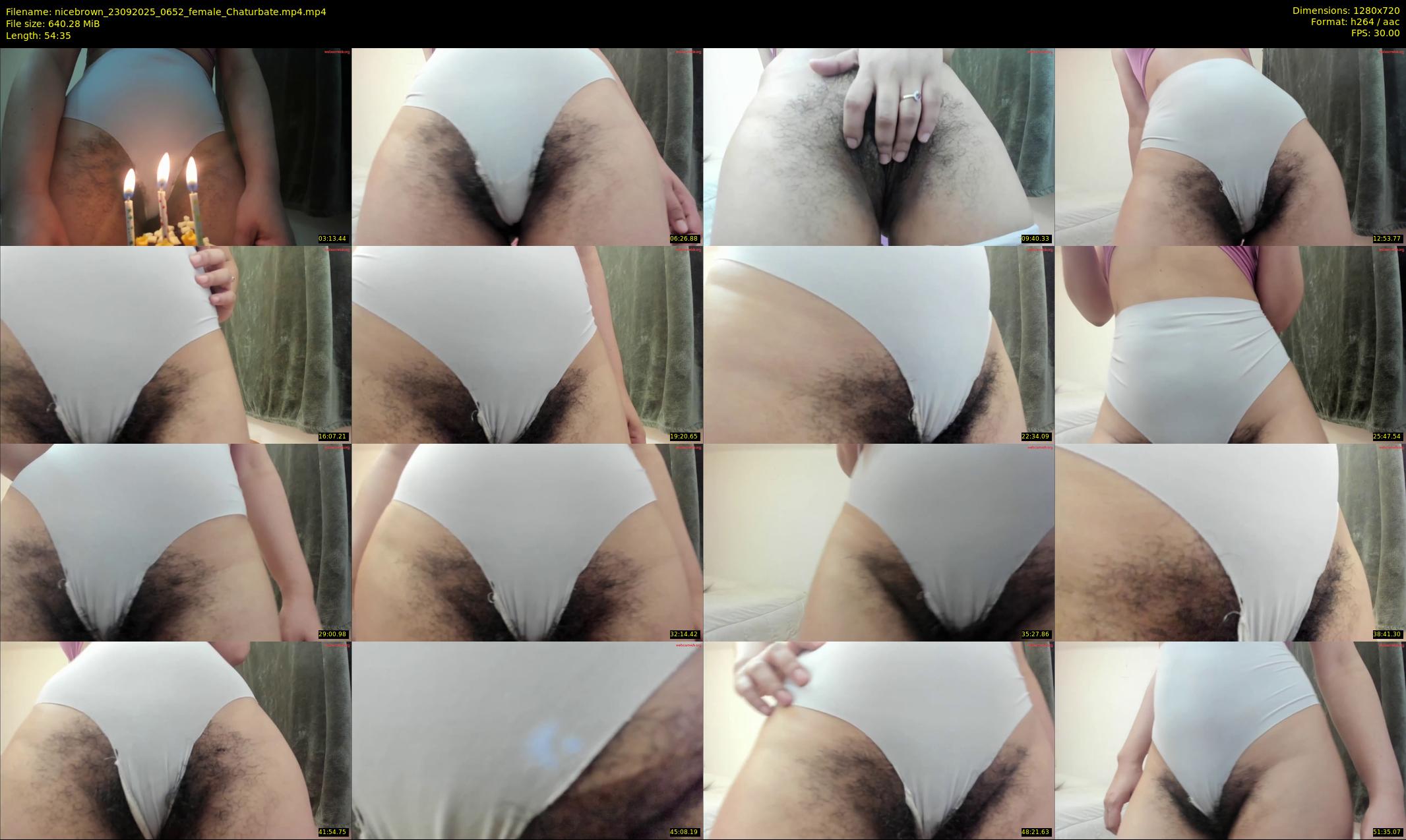 nicebrown — 55 minute Chaturbate female cam show recording, 720p, Sep 23, 2025