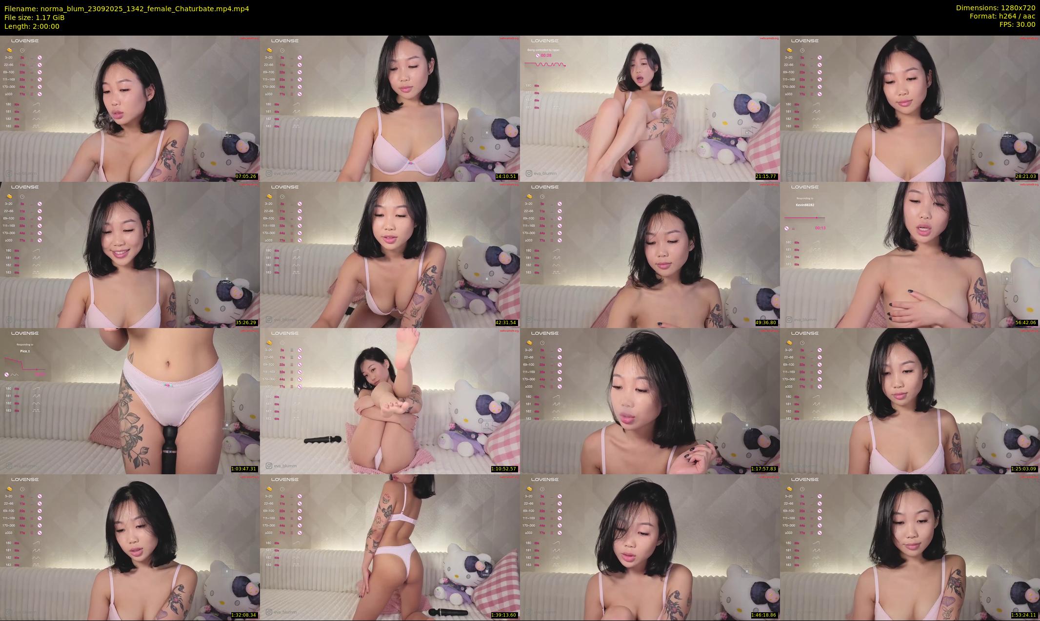 norma_blum — 120 minute Chaturbate female cam show recording, 720p, Sep 23, 2025