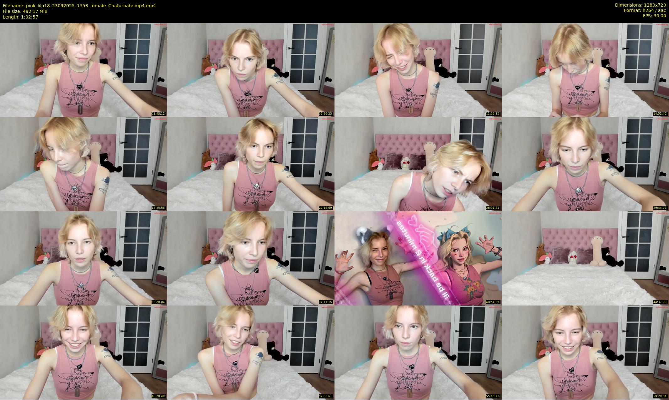 pink_lila18 — 63 minute Chaturbate couple cam show recording, 720p, Sep 23, 2025