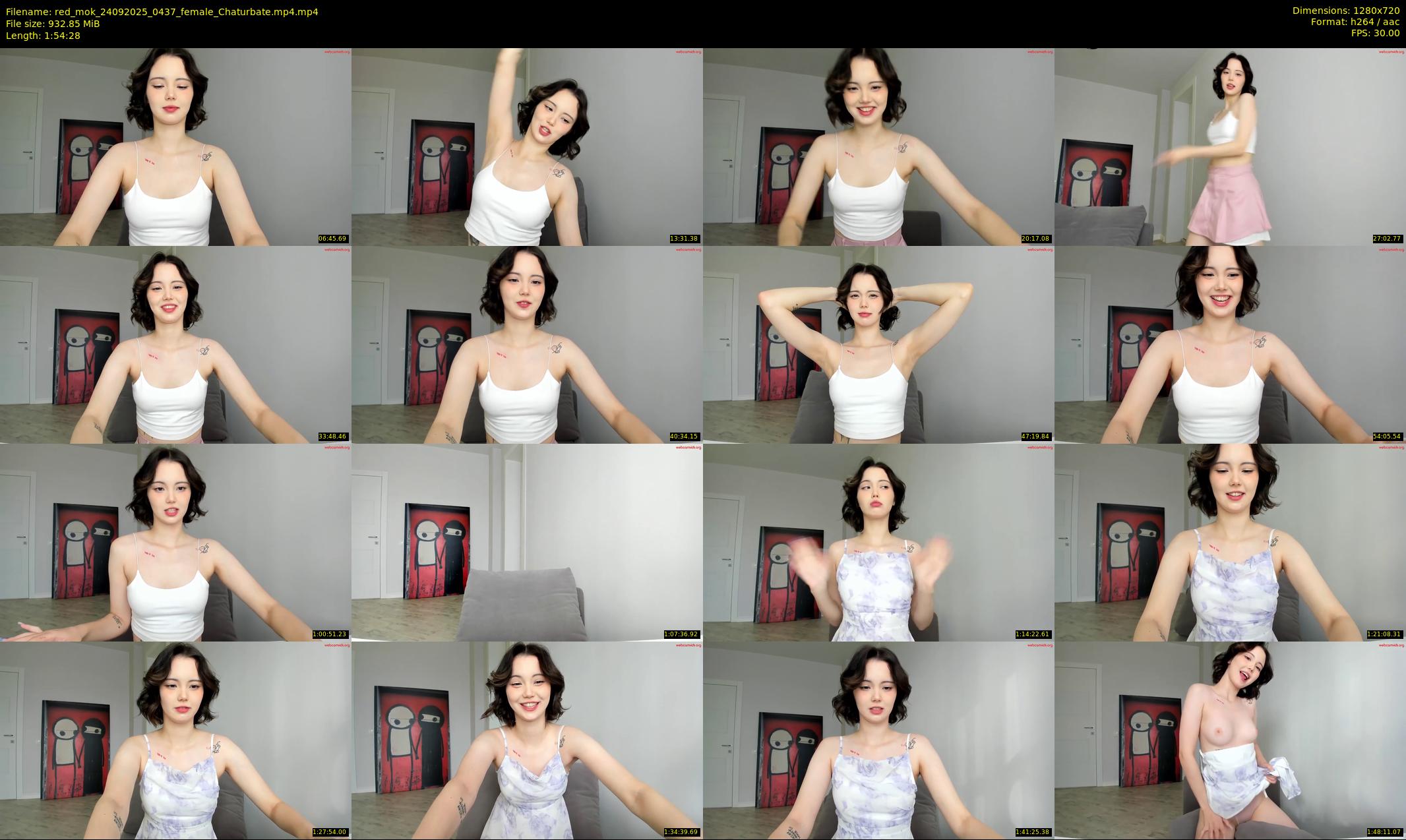 red_mok — 115 minute Chaturbate female cam show recording, 720p, Sep 24, 2025
