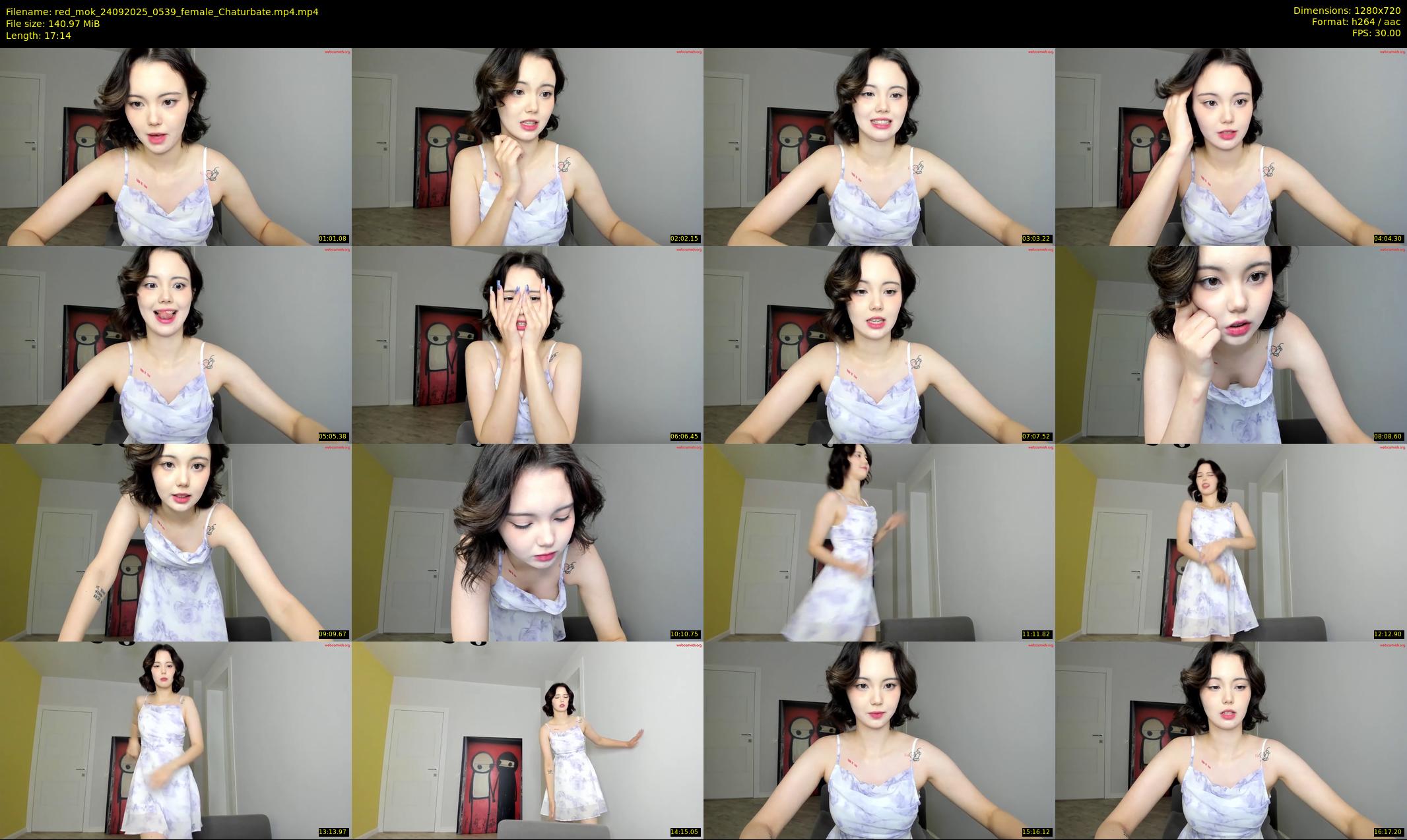 red_mok — 18 minute Chaturbate female cam show recording, 720p, Sep 24, 2025