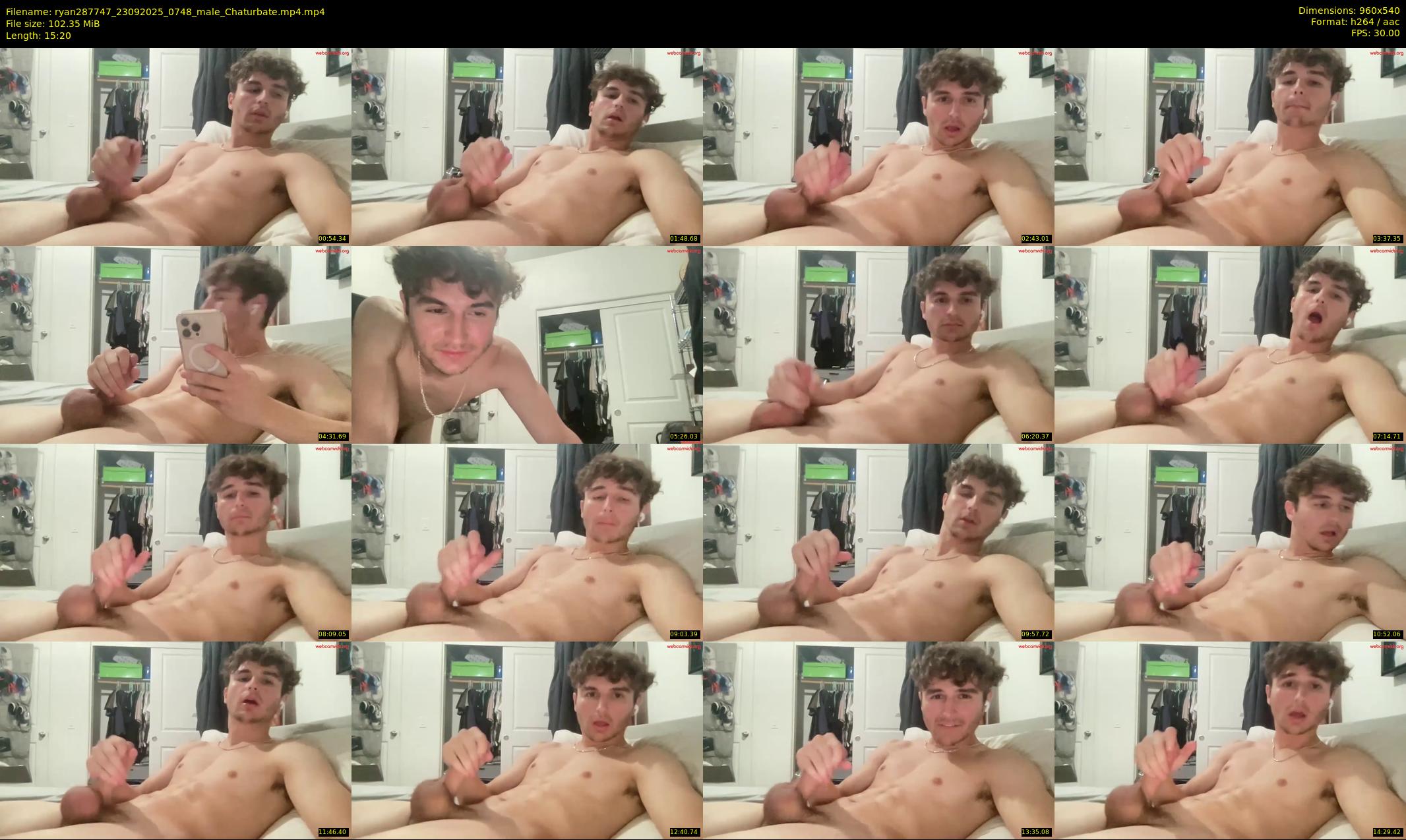 ryan287747 — 16 minute Chaturbate male cam show recording, 480p, Sep 23, 2025