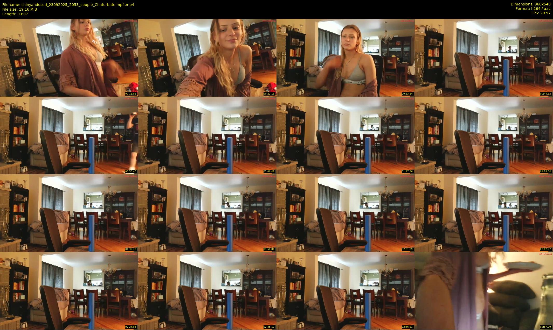 shinyandused — 4 minute Chaturbate couple cam show recording, 480p, Sep 23, 2025
