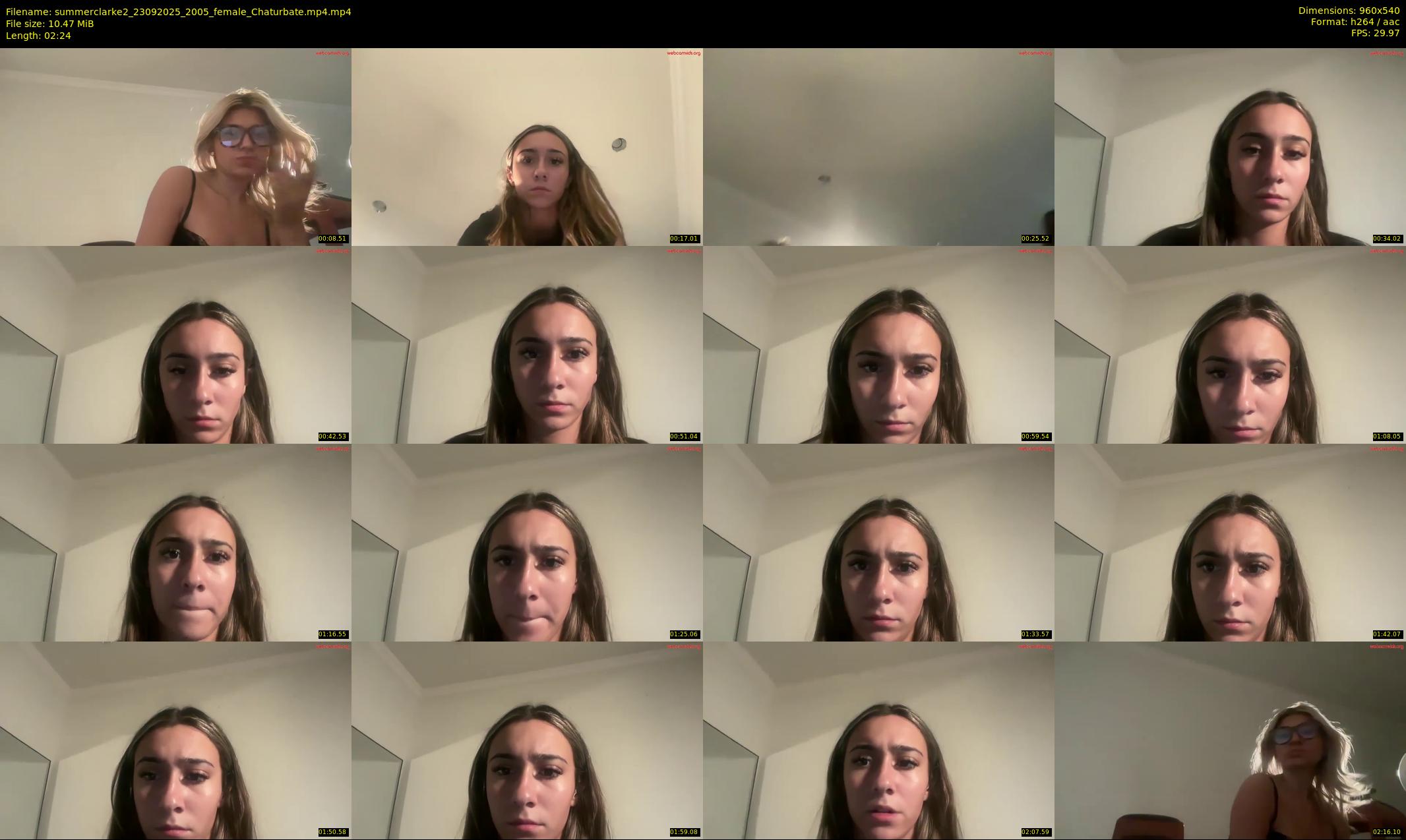 summerclarke2 — 3 minute Chaturbate female cam show recording, 480p, Sep 23, 2025